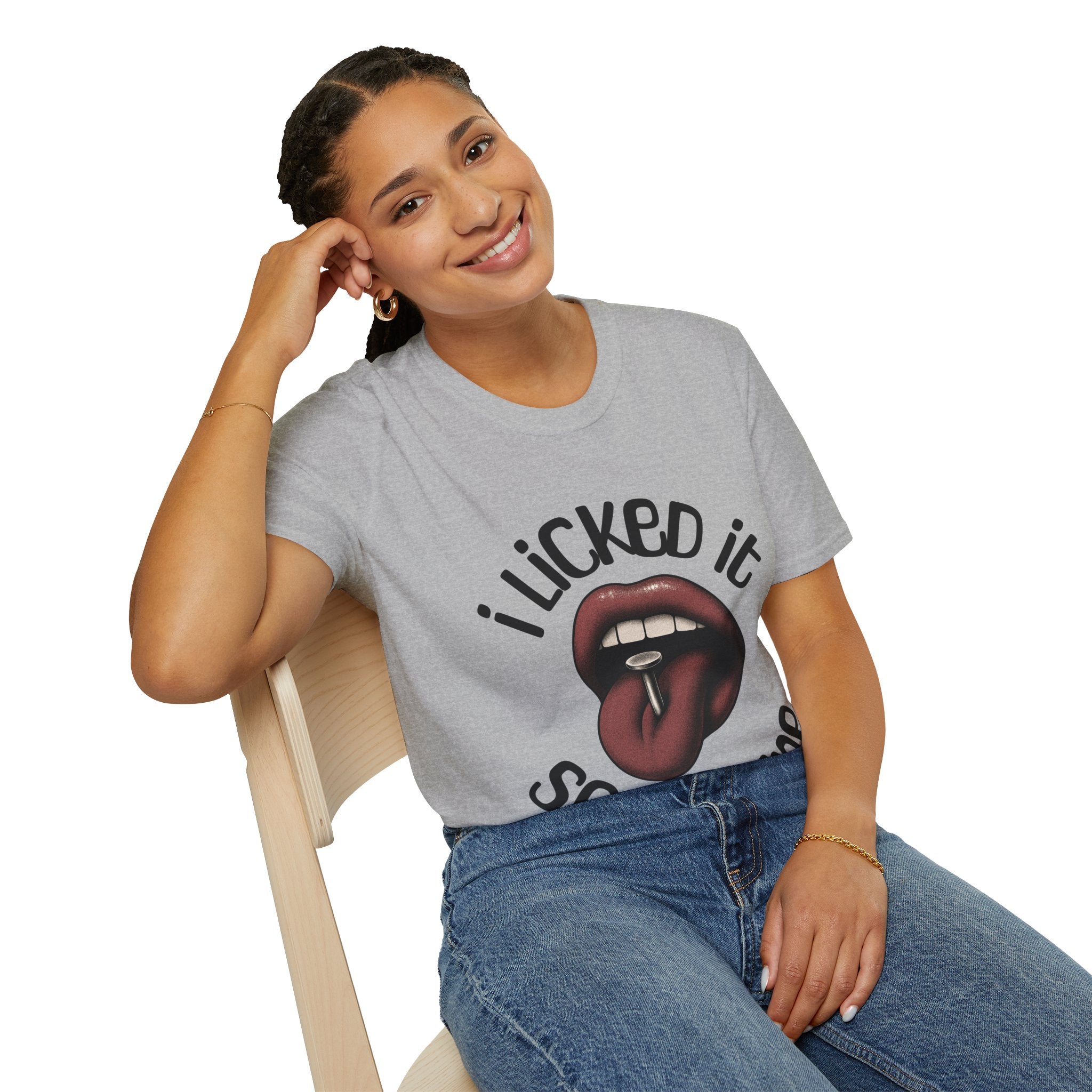 I Licked It Unisex Softstyle T-Shirt