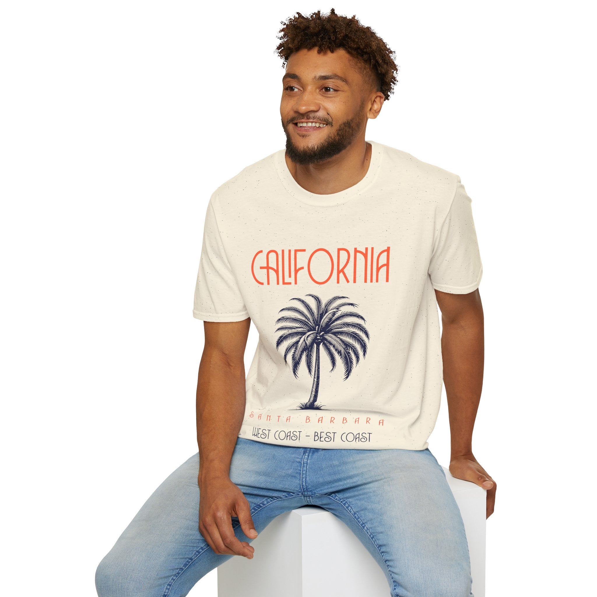 California Best Coast Unisex Softstyle T-Shirt