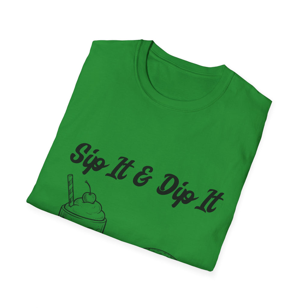 Sip it & Dip It Unisex Softstyle T-Shirt