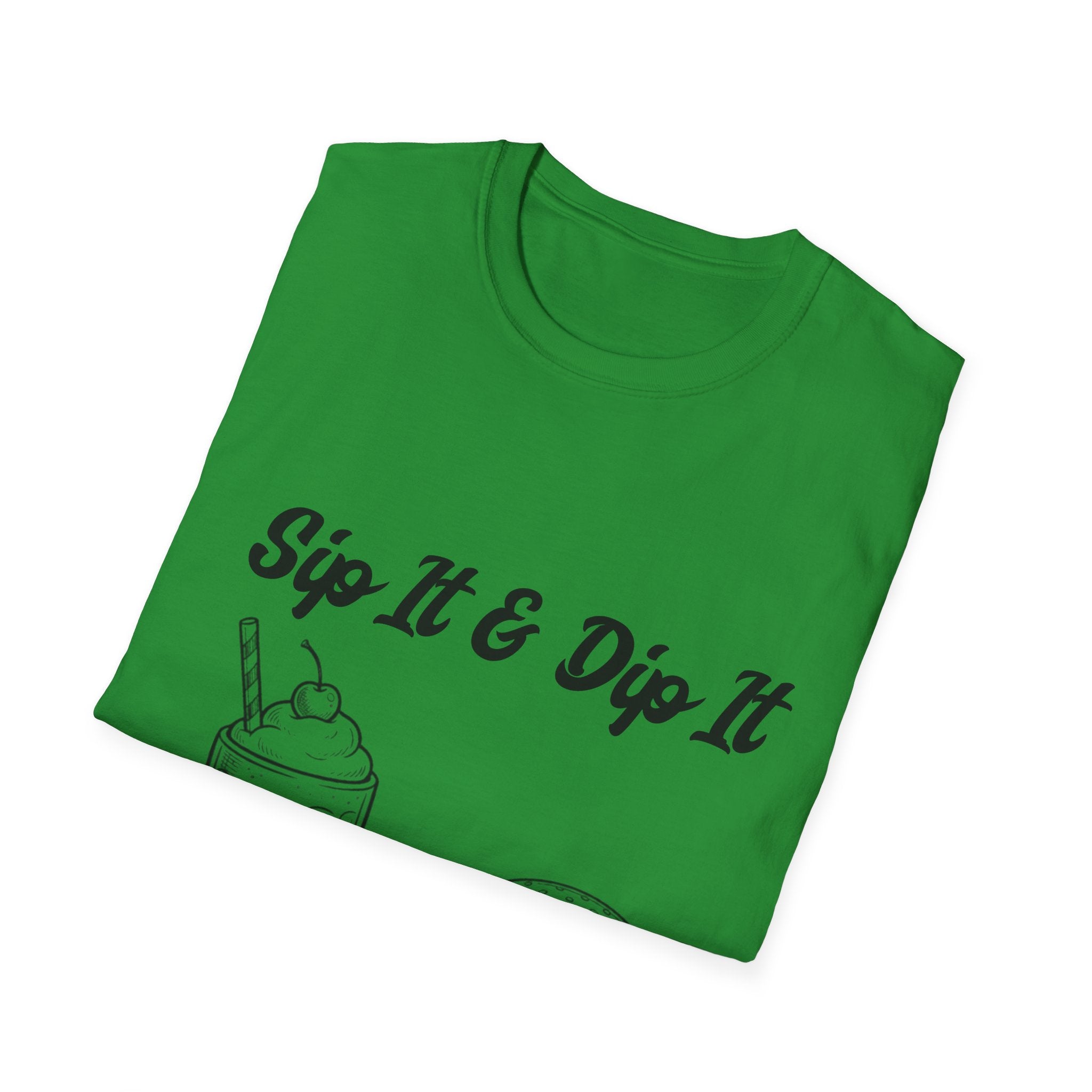 Sip it & Dip It Unisex Softstyle T-Shirt