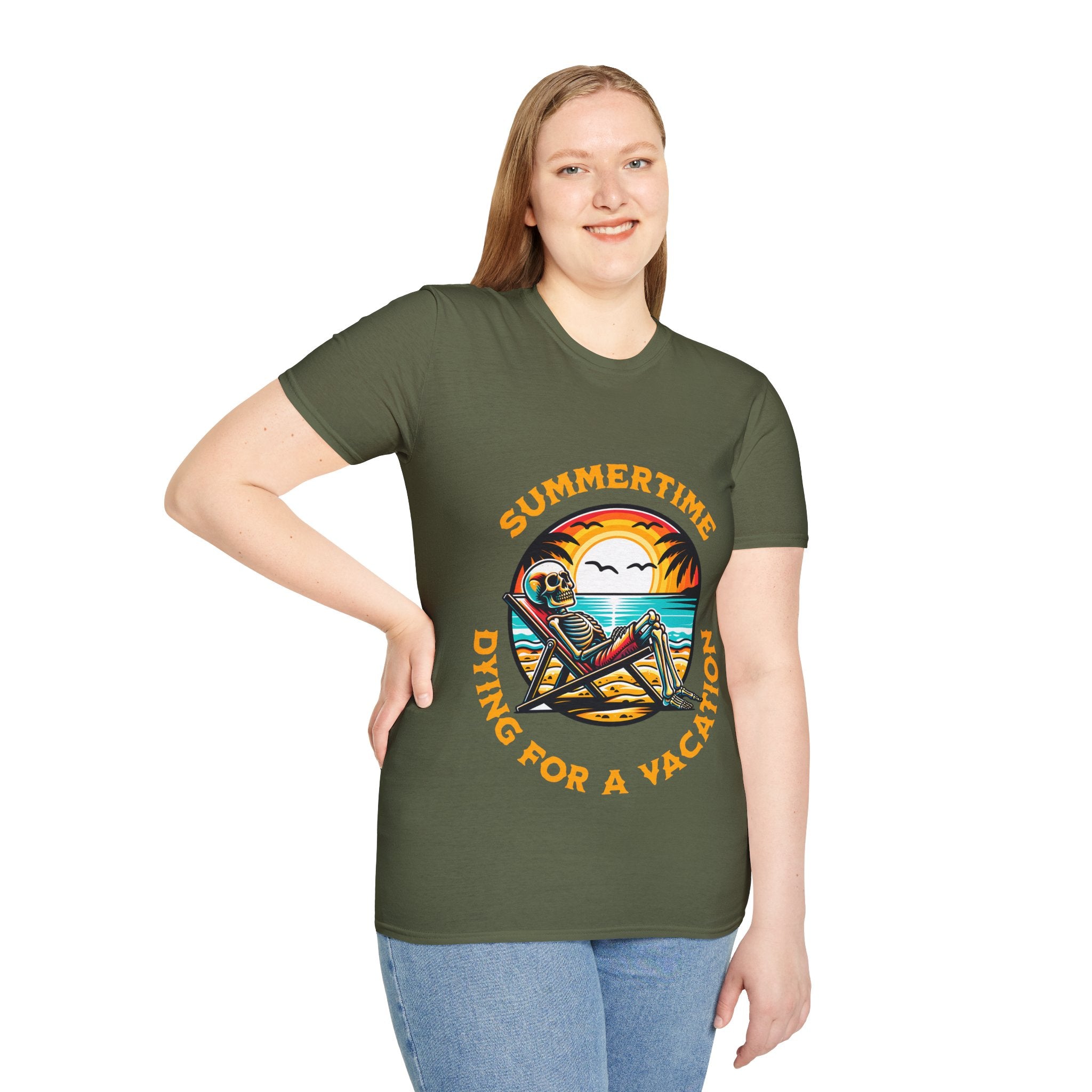 Summertime Unisex Softstyle T-Shirt