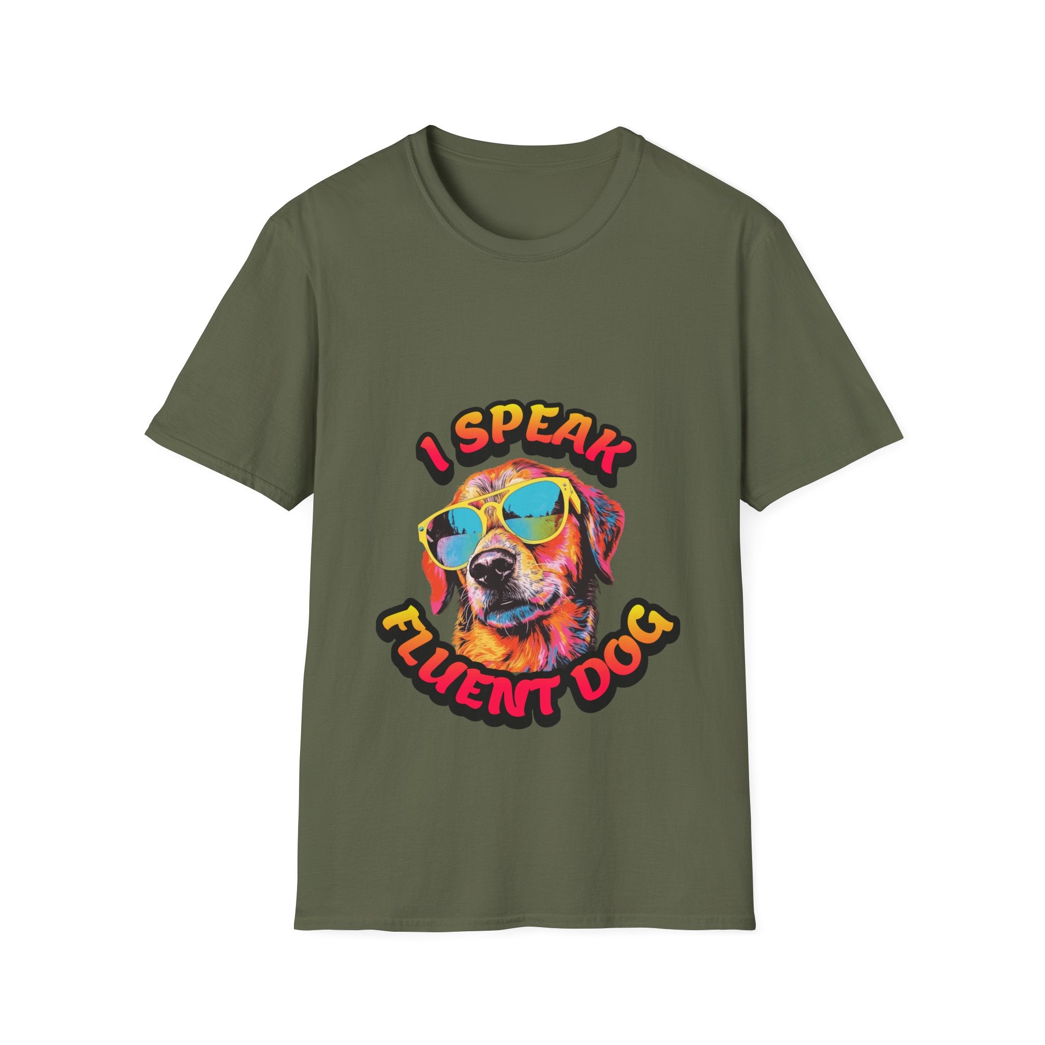 Fluent Dog Unisex Softstyle T-Shirt