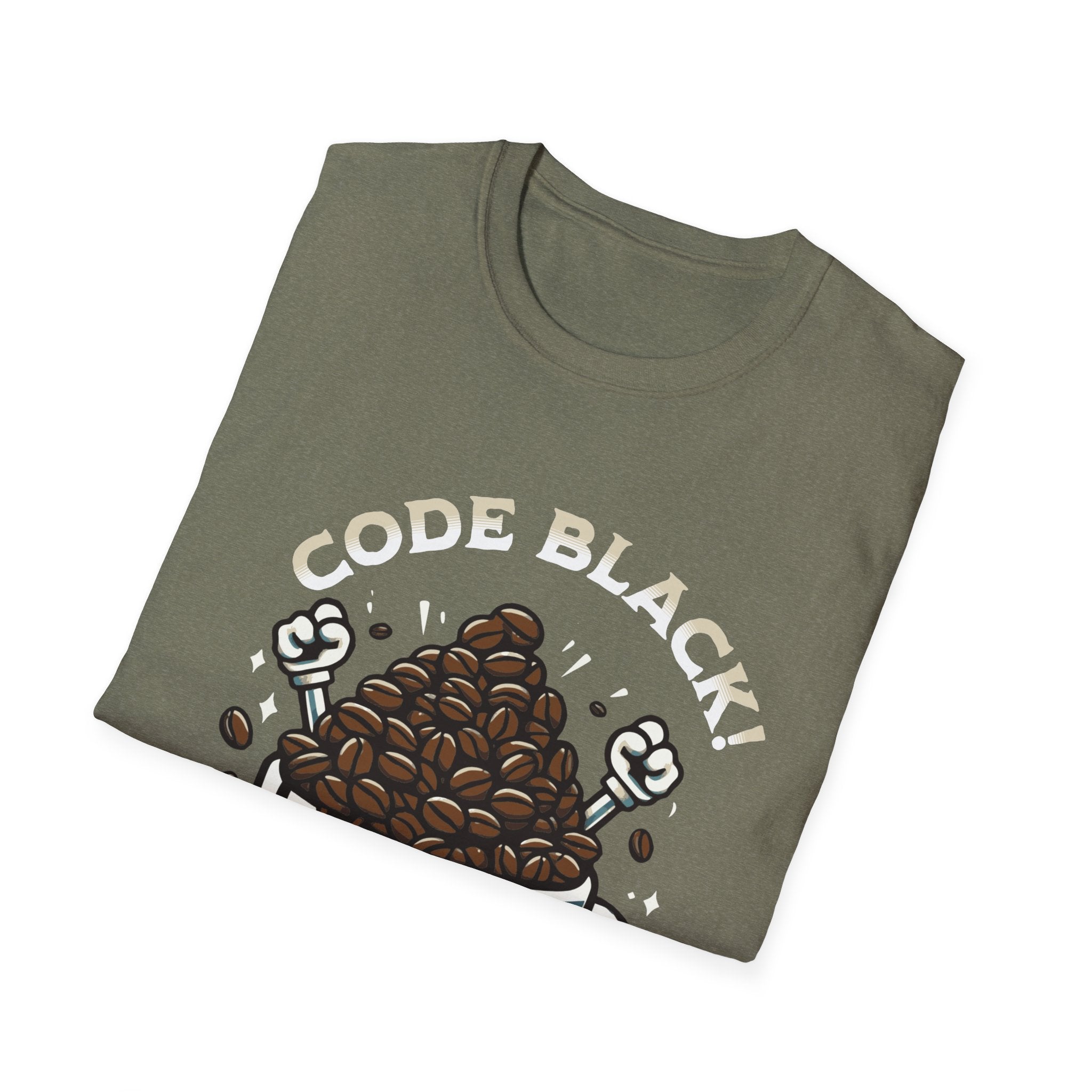 Code Black Unisex Softstyle T-Shirt
