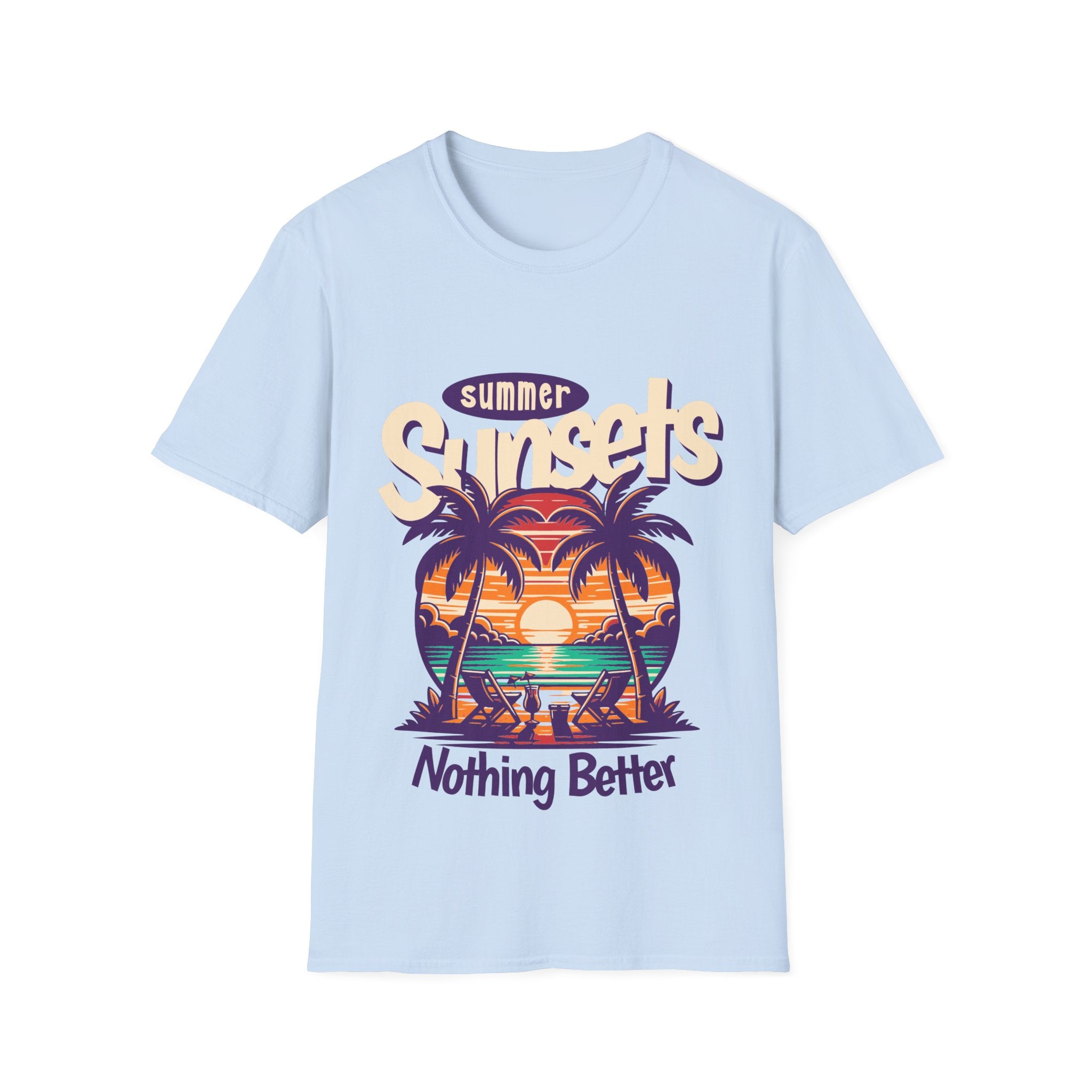 Summer Sunsets Unisex Softstyle T-Shirt