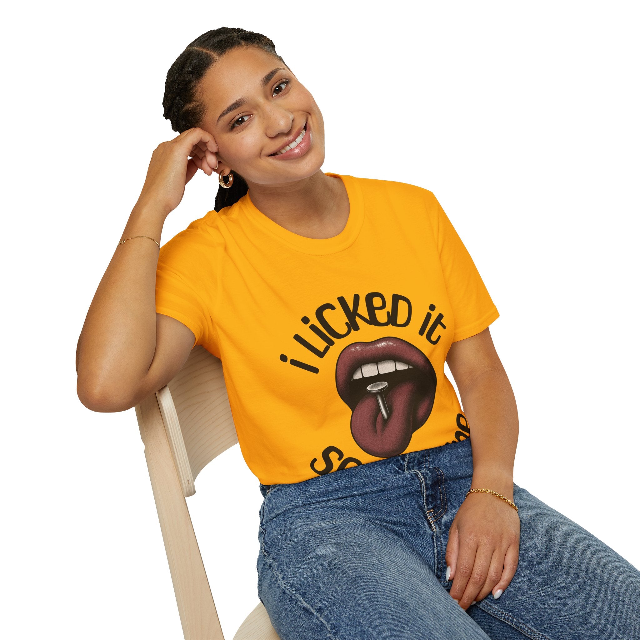 I Licked It Unisex Softstyle T-Shirt