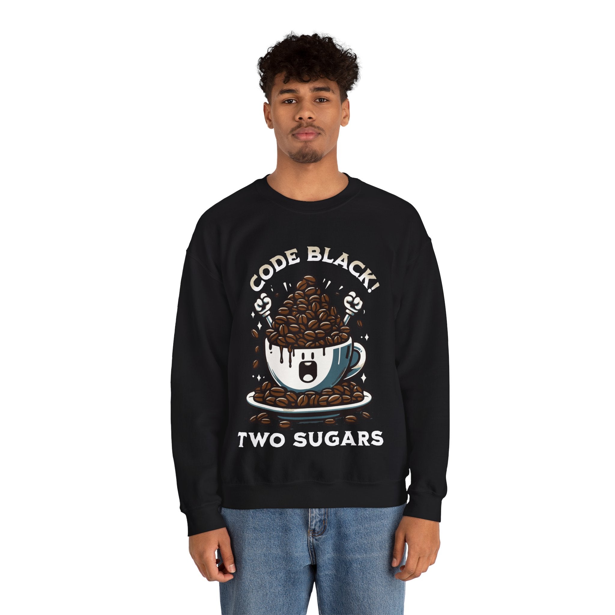 Code Black Unisex Heavy Blend™ Crewneck Sweatshirt