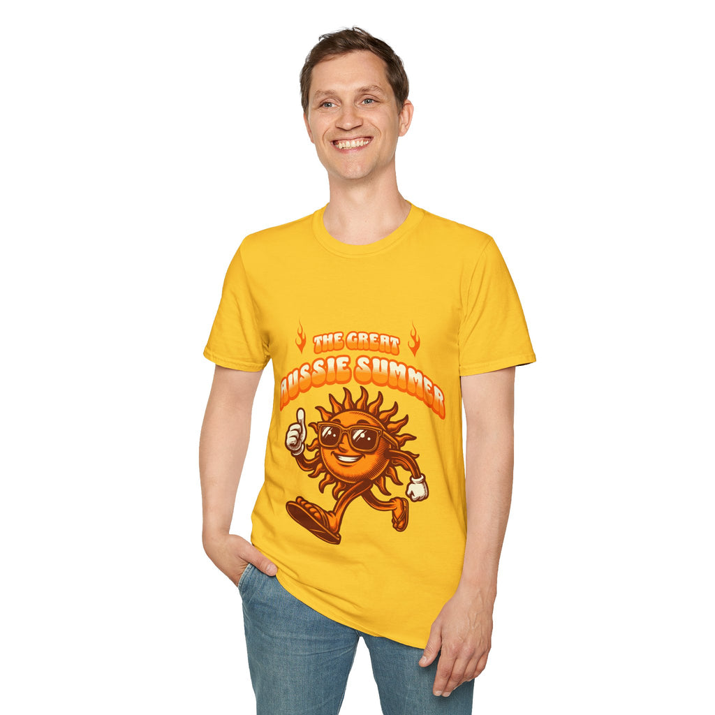 Aussie Summer Unisex Softstyle T-Shirt
