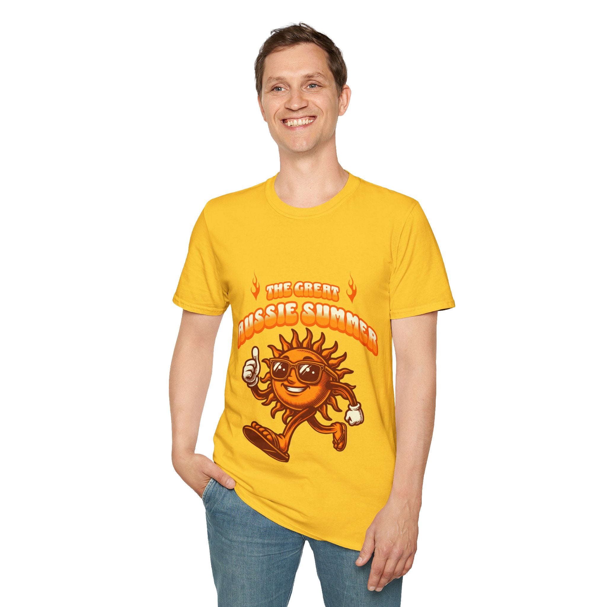 Aussie Summer Unisex Softstyle T-Shirt