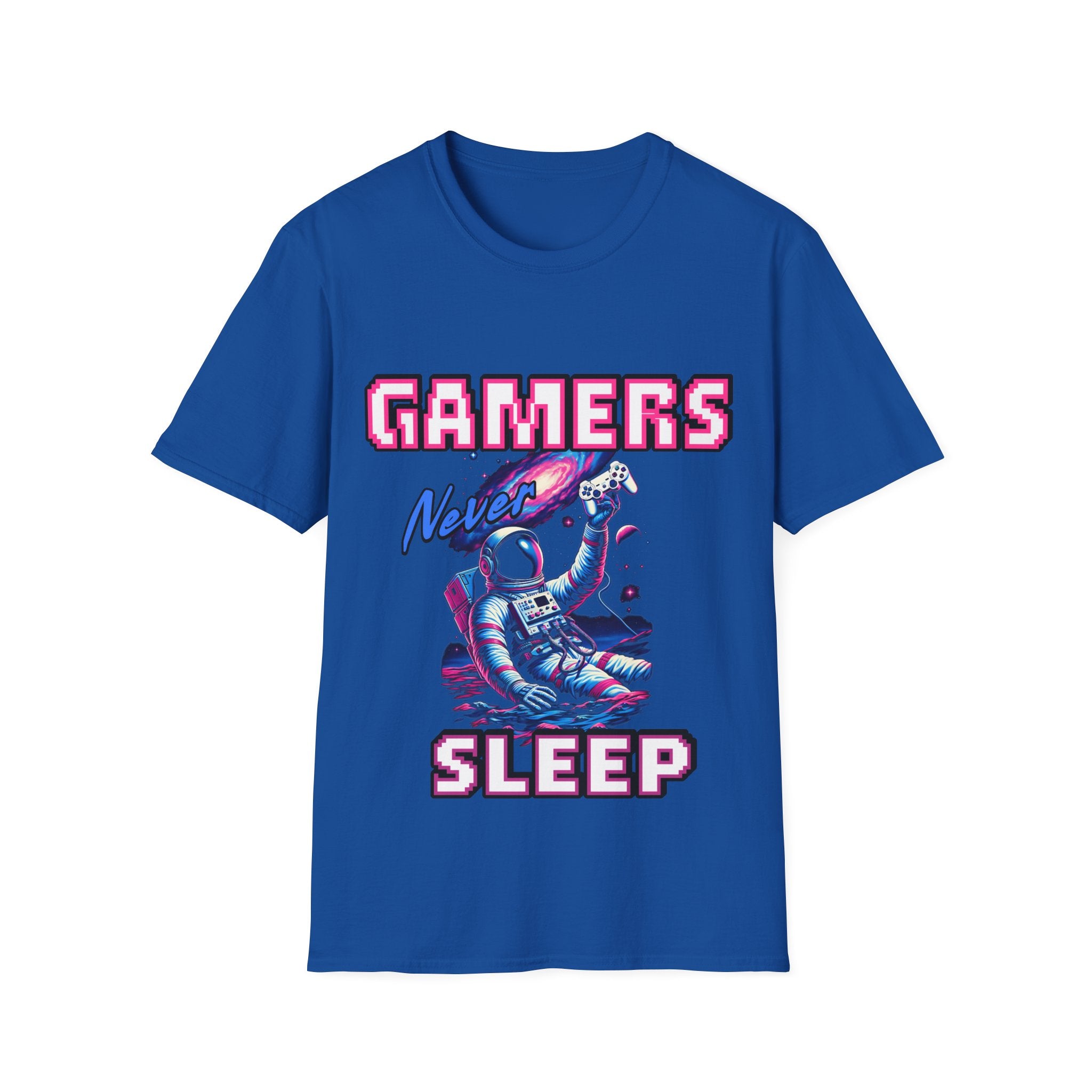 Gamers Never Sleep Unisex Softstyle T-Shirt