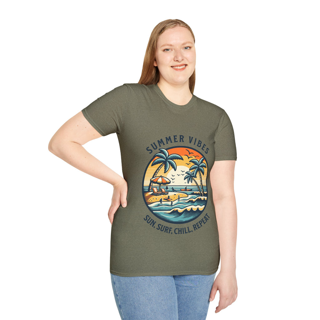 Summer Vibes Unisex Softstyle T-Shirt