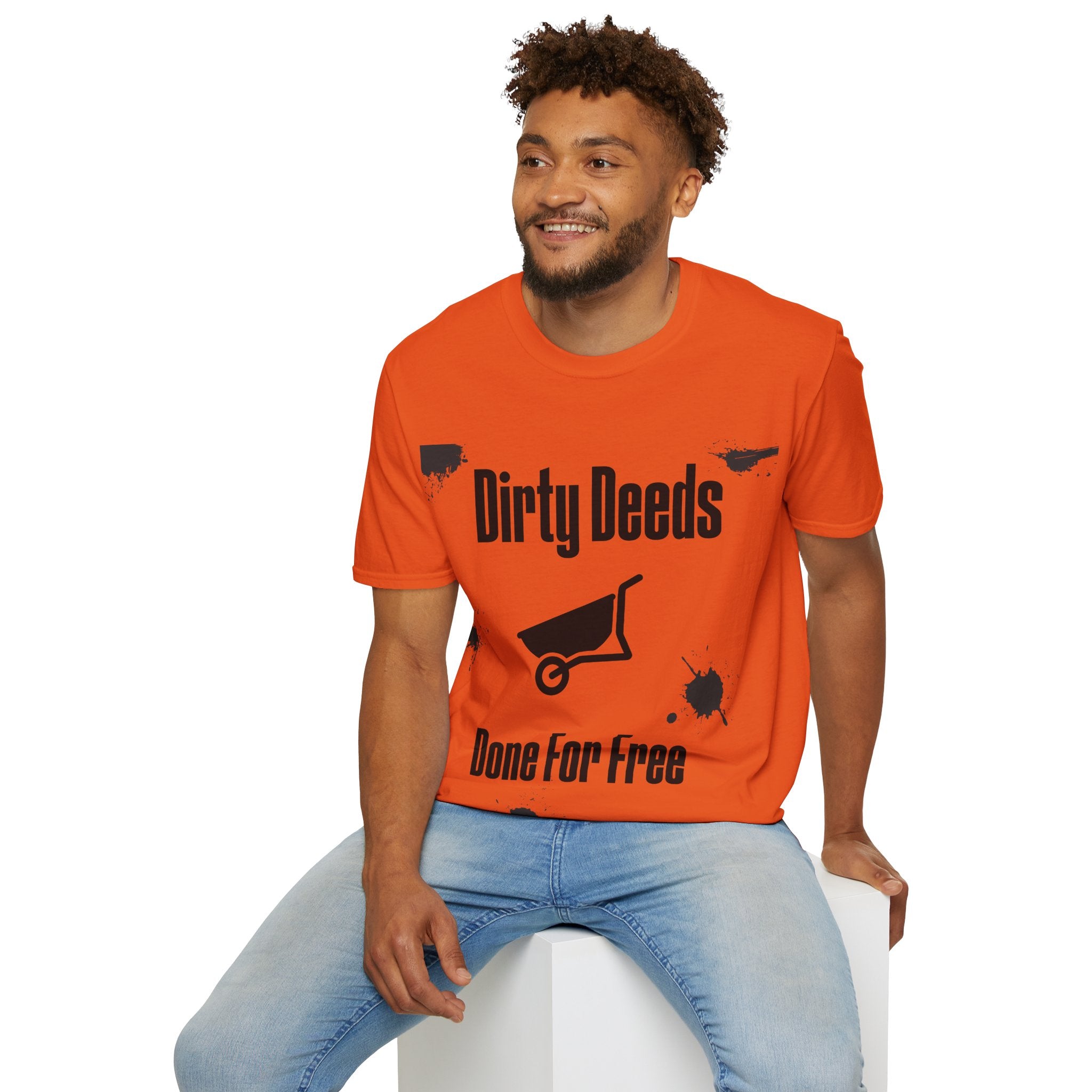 Dirty Deeds Unisex Softstyle T-Shirt