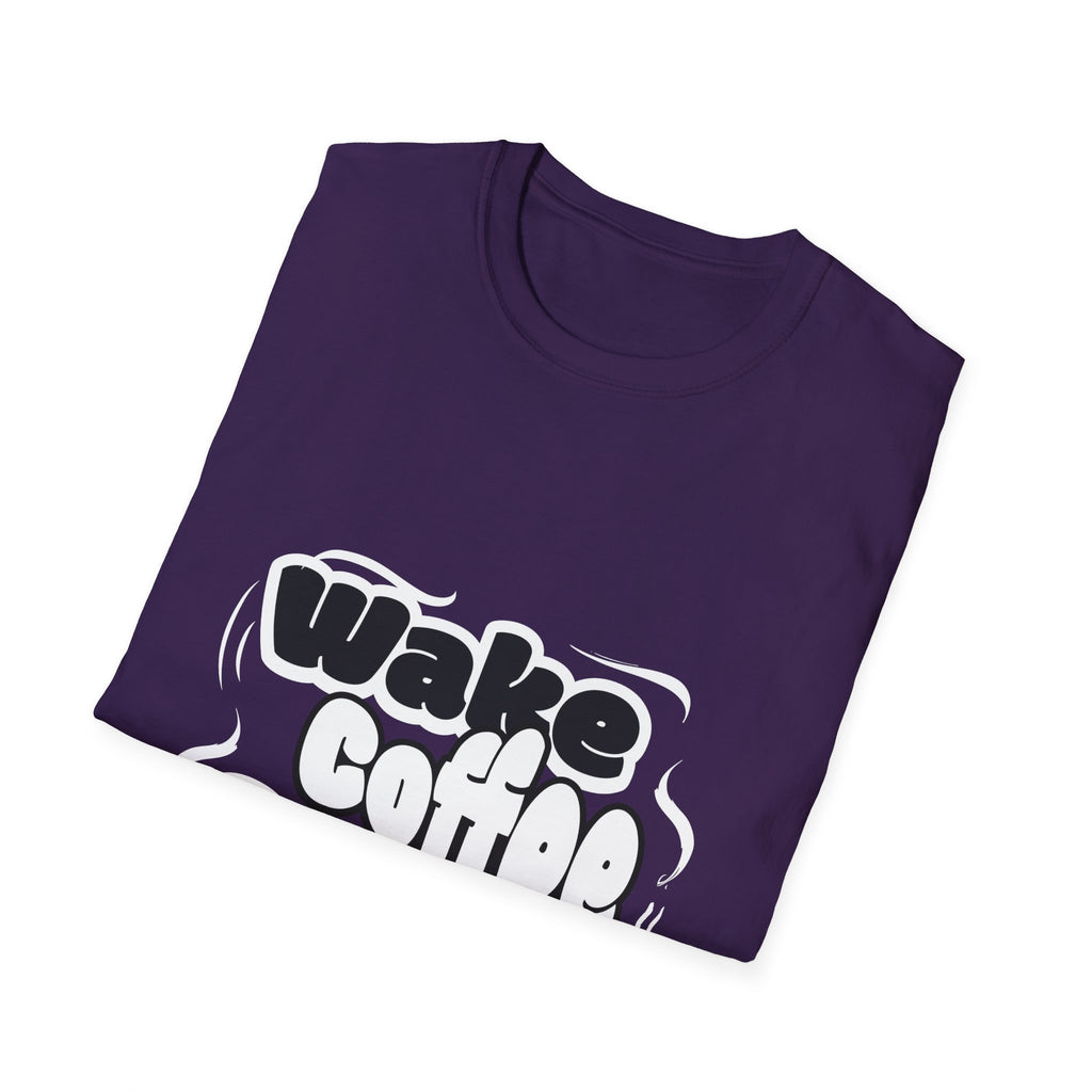 Wake Coffee Unisex Softstyle T-Shirt