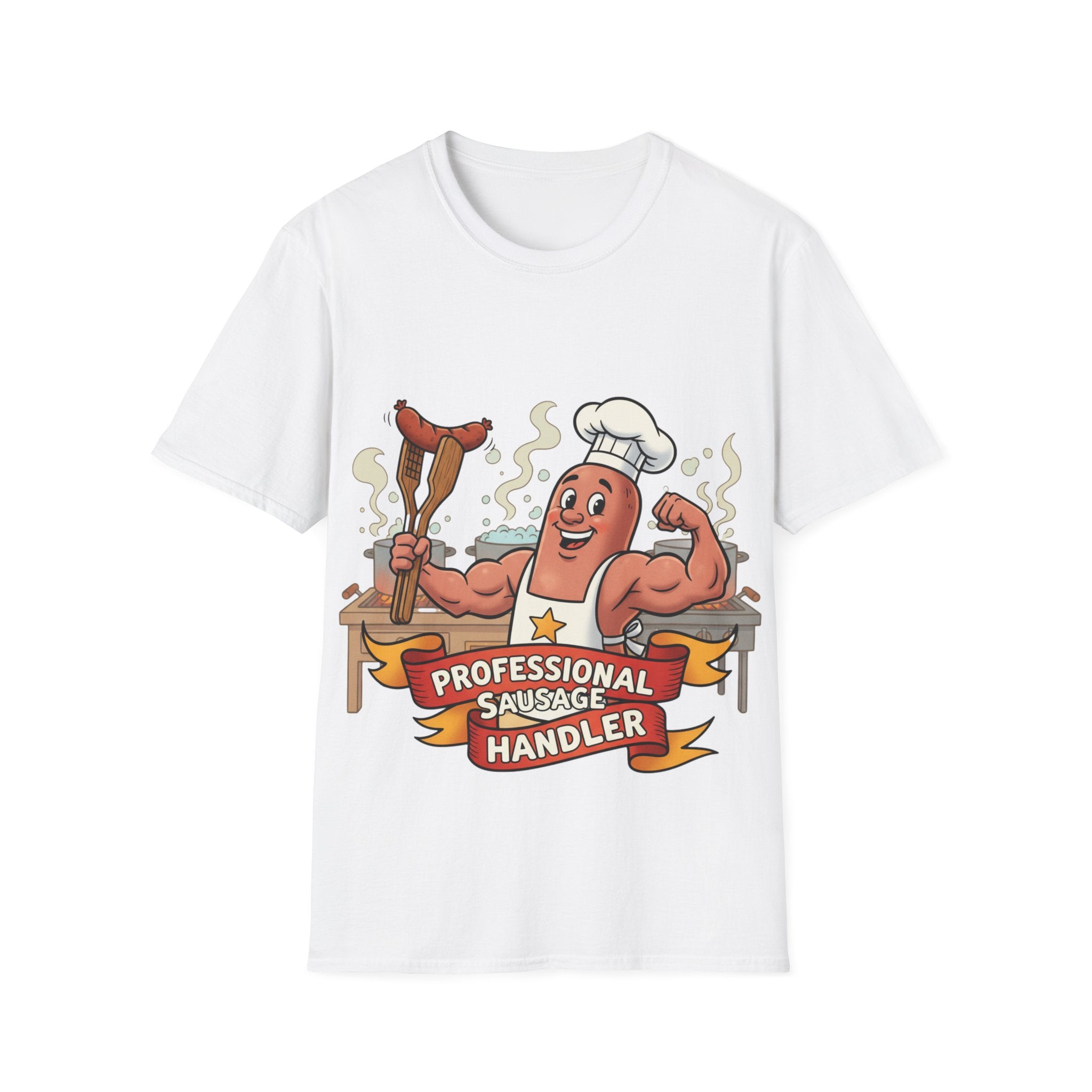 Sausage Handler Unisex Softstyle T-Shirt