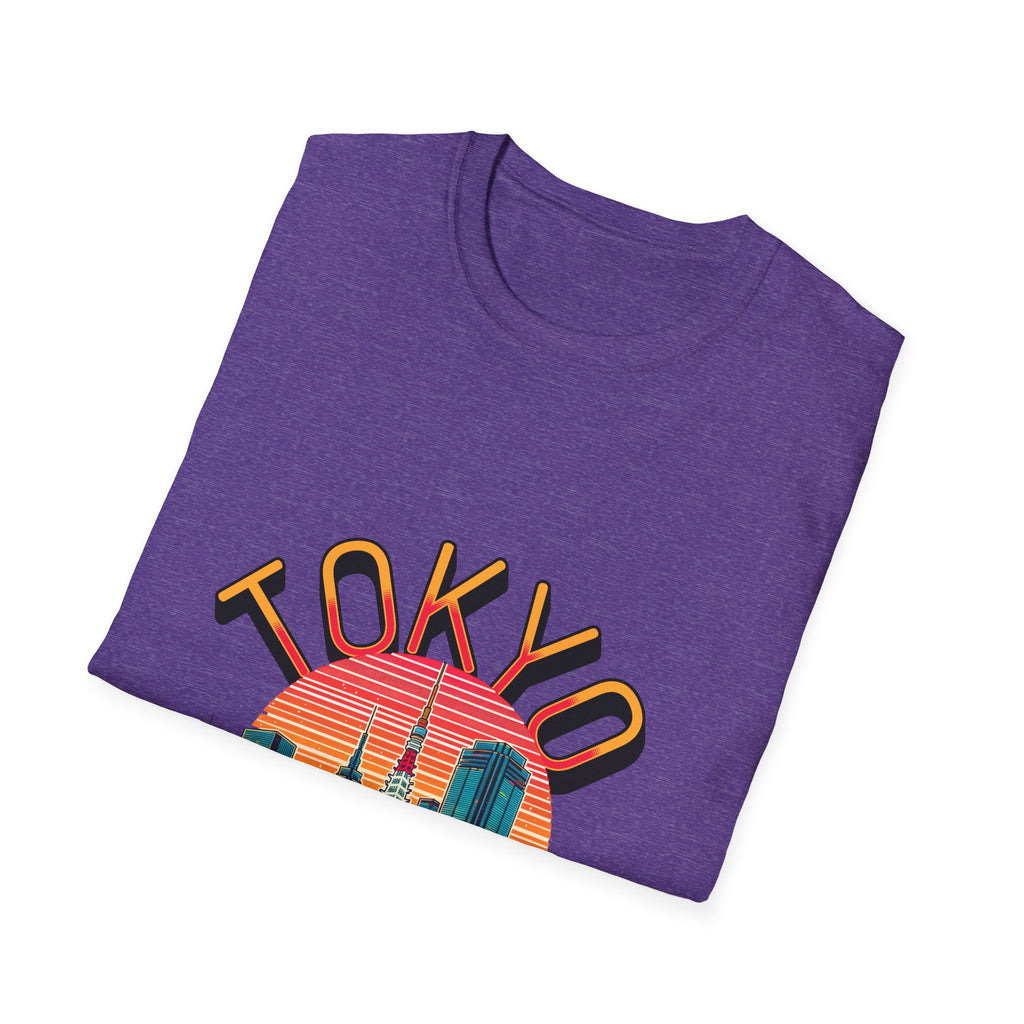 Toyko Old Meets New Unisex Softstyle T-Shirt