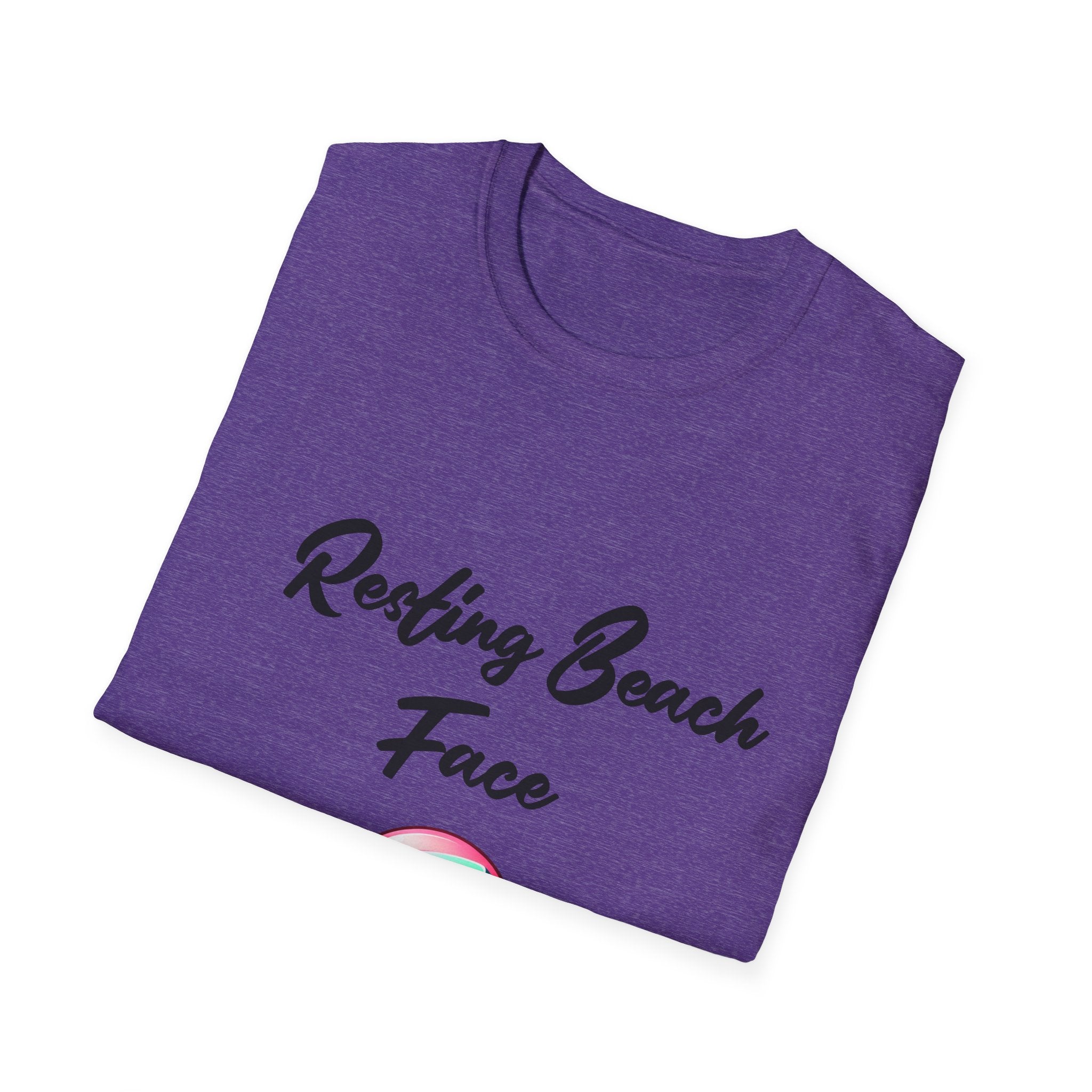 Beach Face Unisex Softstyle T-Shirt
