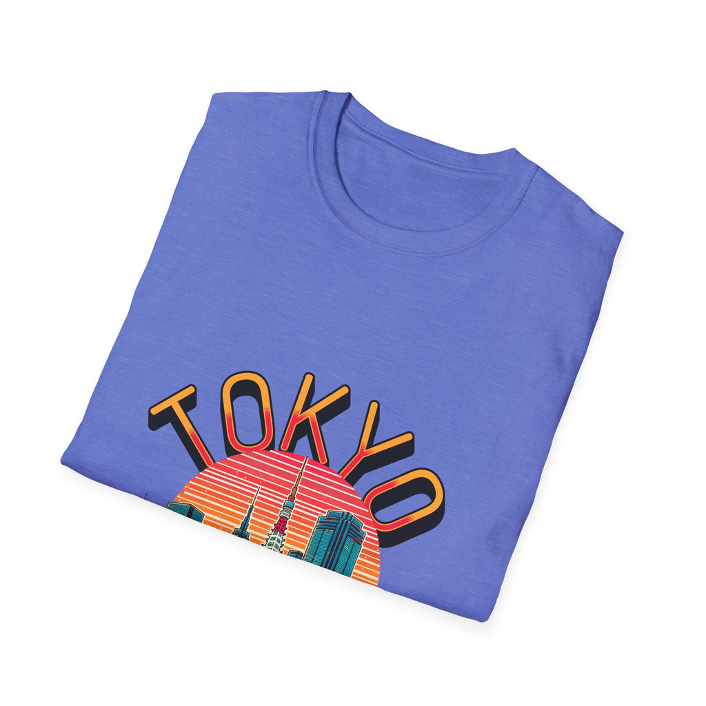 Toyko Old Meets New Unisex Softstyle T-Shirt