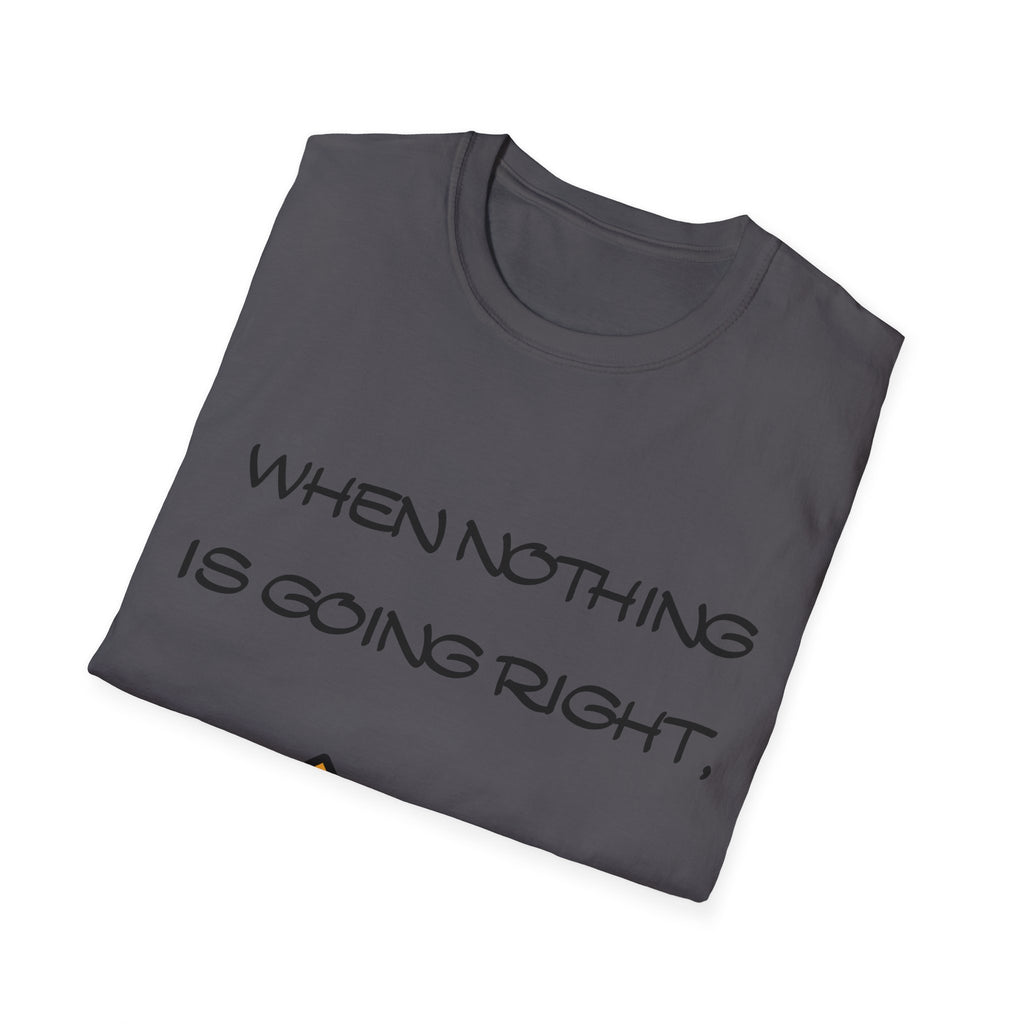 Make a Left Unisex Softstyle T-Shirt