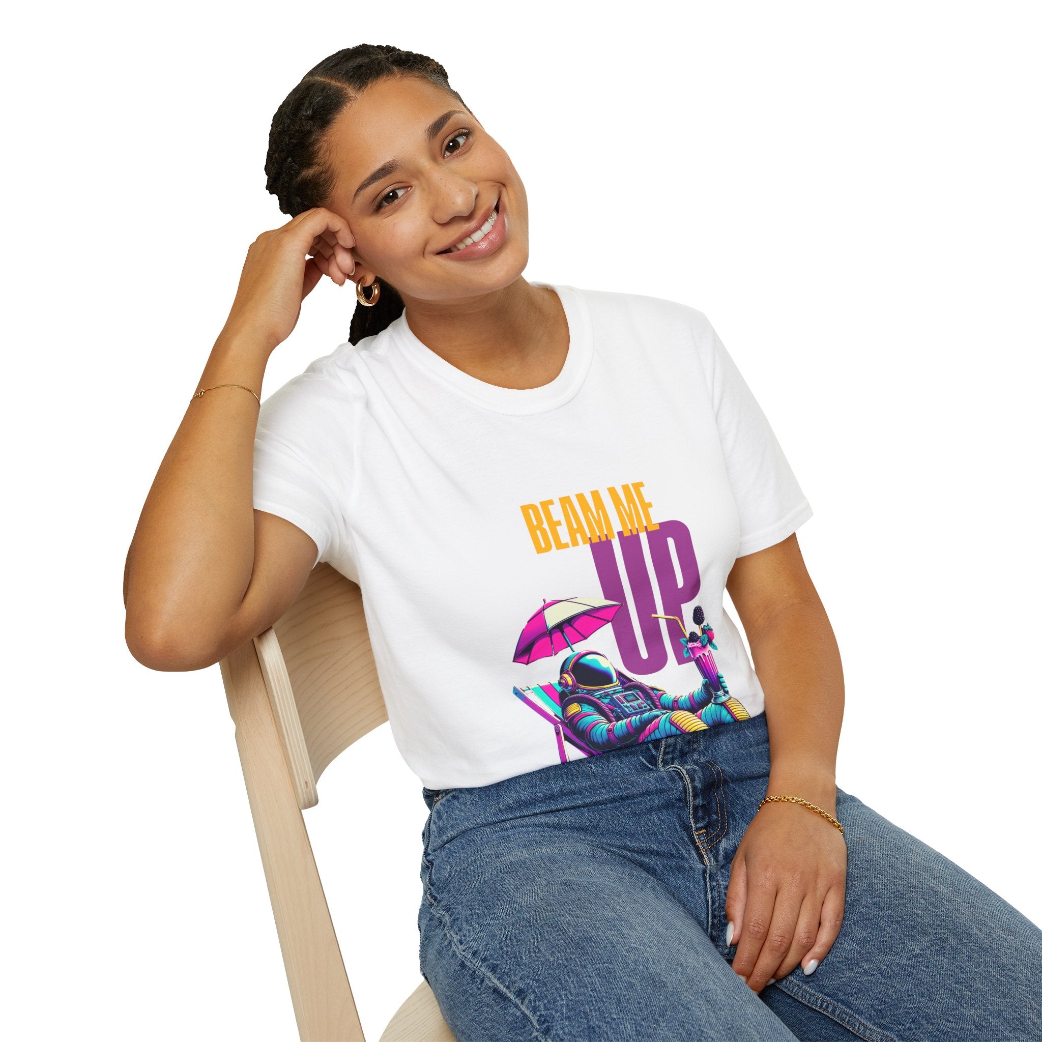 Beam Me Up Unisex Softstyle T-Shirt