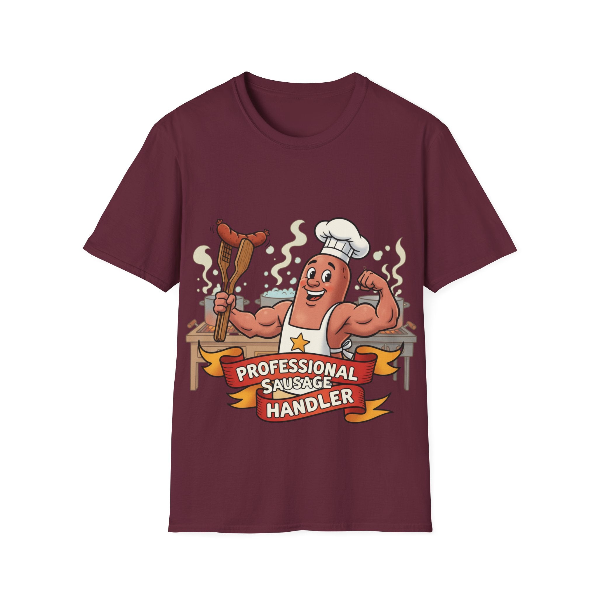 Sausage Handler Unisex Softstyle T-Shirt
