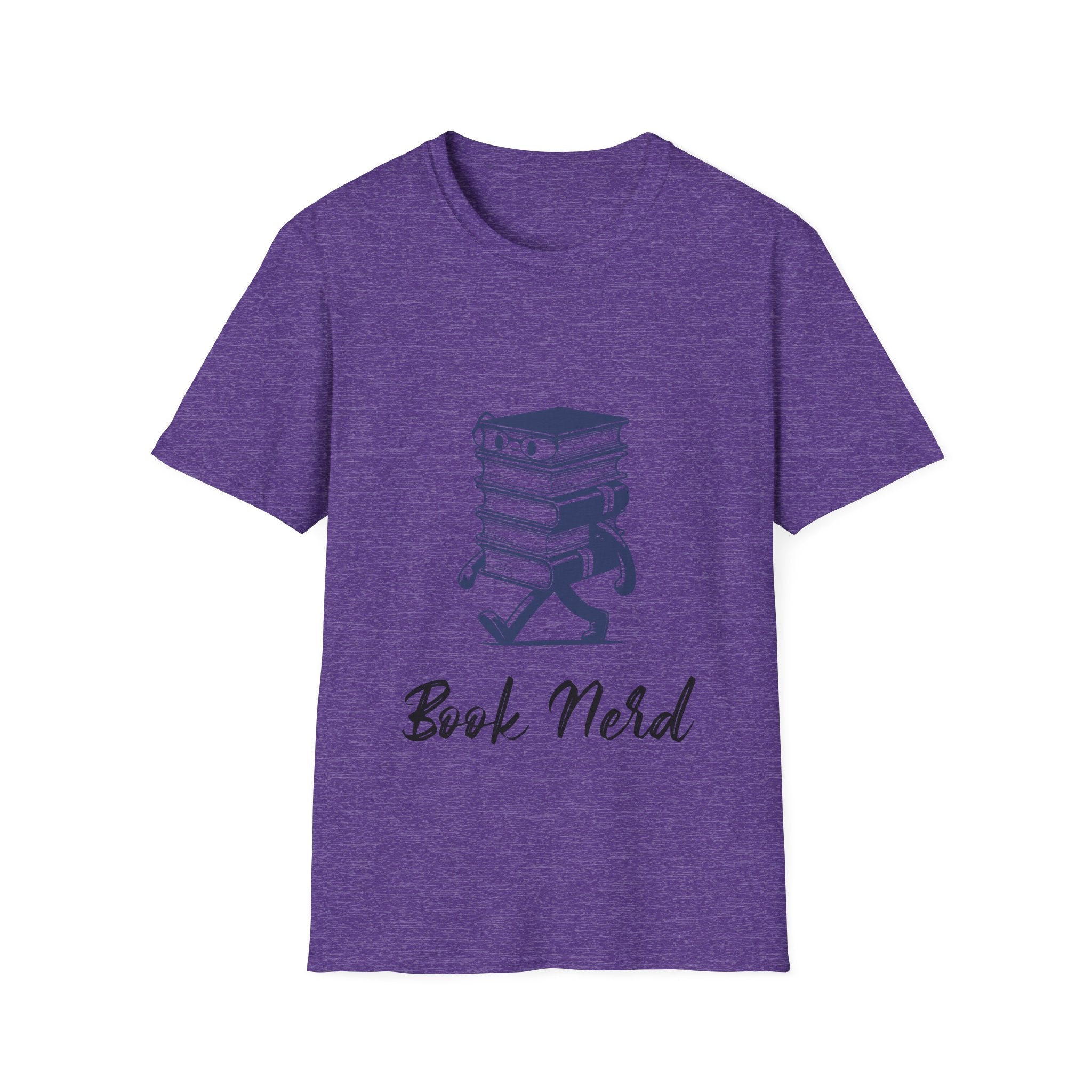 Book Nerd Unisex Softstyle T-Shirt