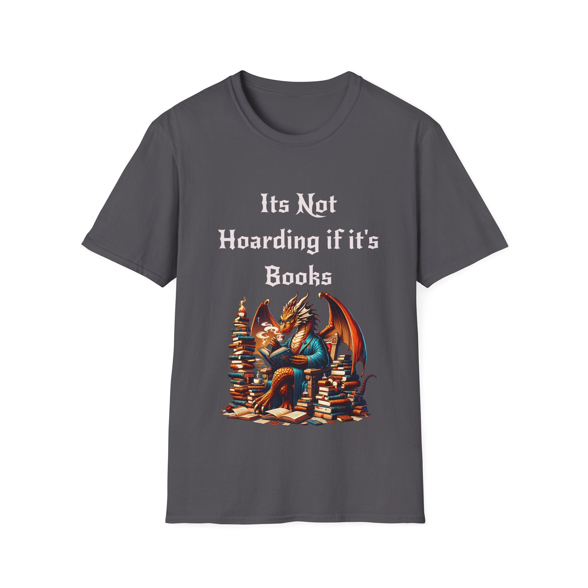 Hoarding Books Unisex Softstyle T-Shirt