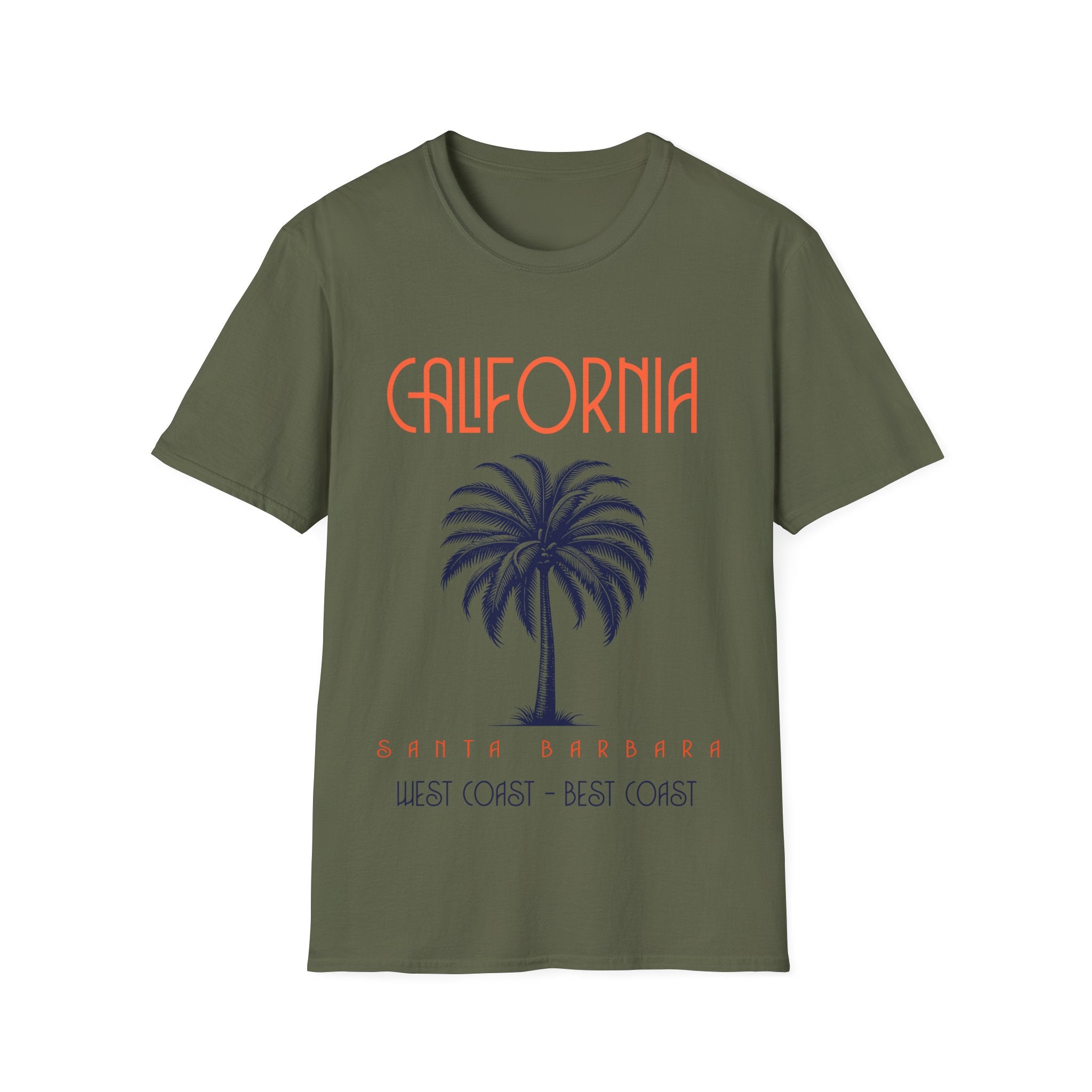 California Best Coast Unisex Softstyle T-Shirt