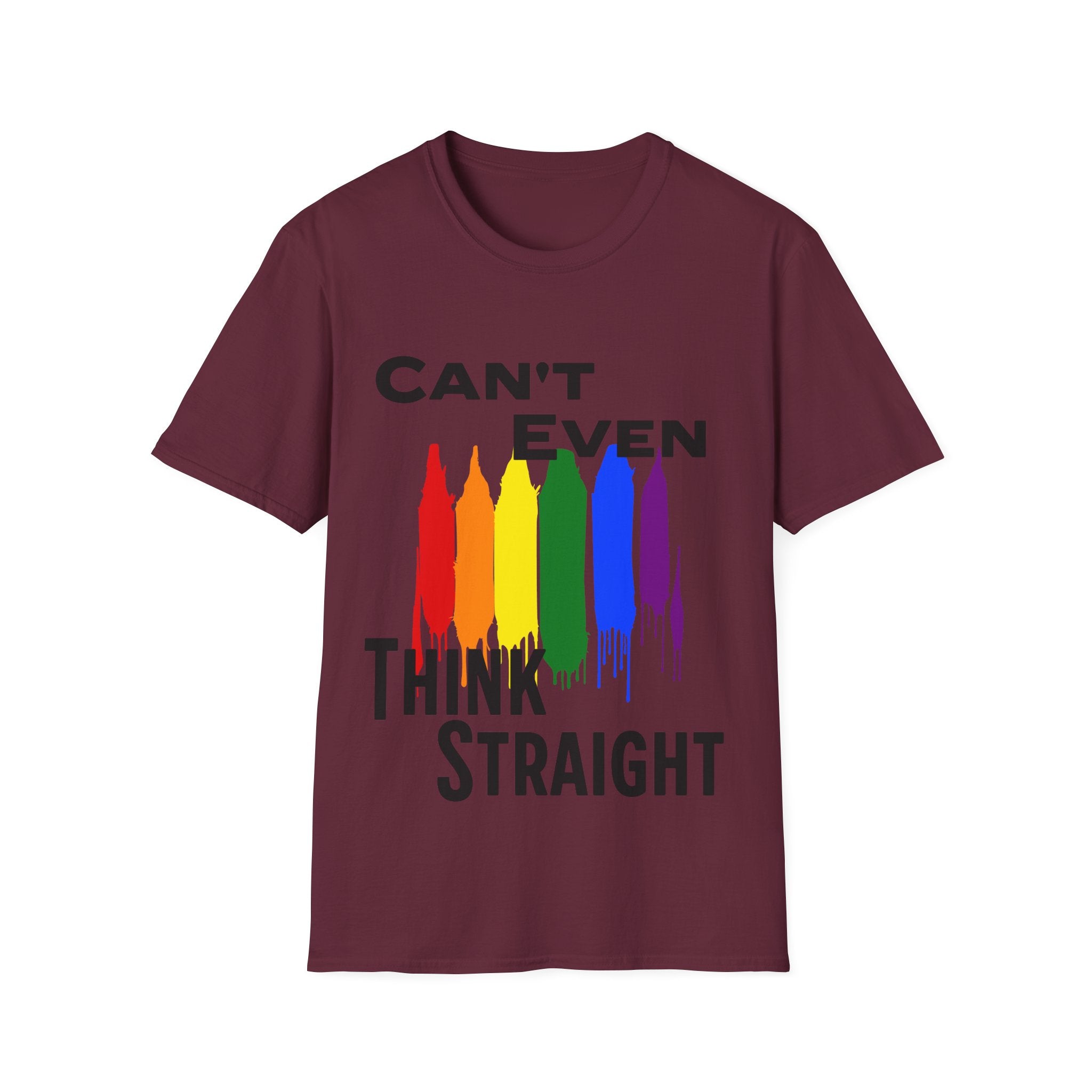 Think Straight Unisex Softstyle T-Shirt