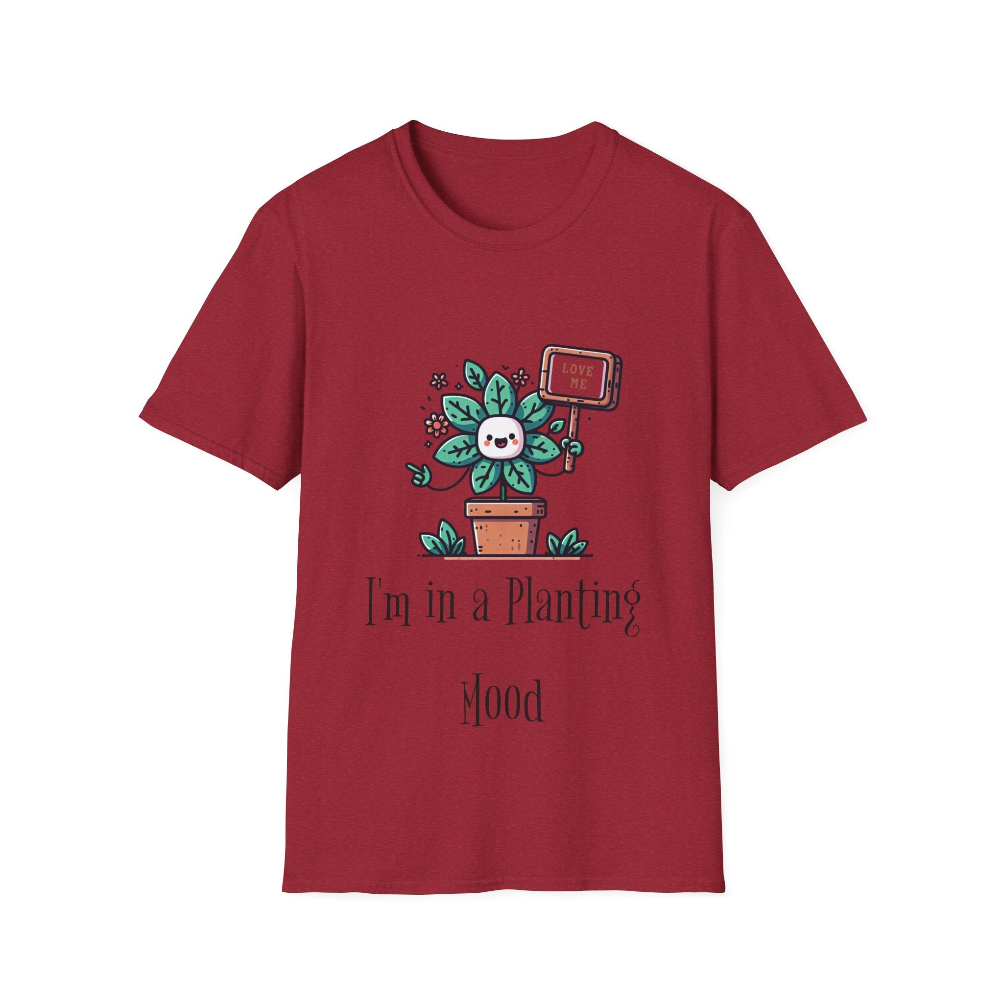 Planting Mood Unisex Softstyle T-Shirt