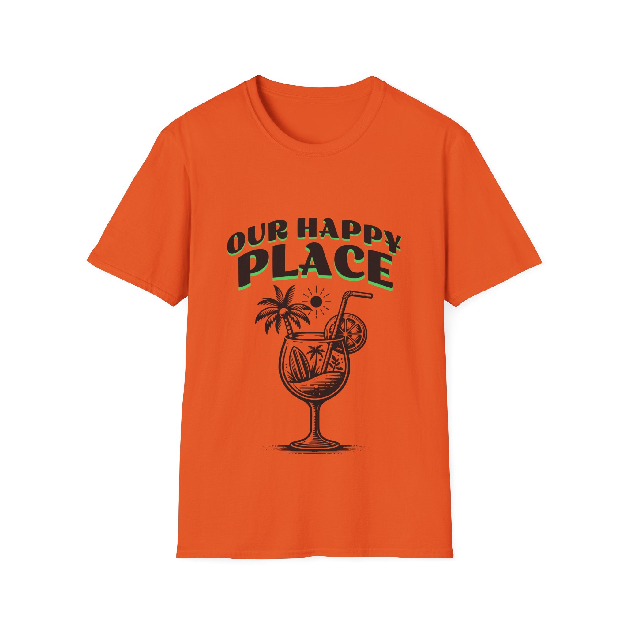 Happy Place Unisex Softstyle T-Shirt