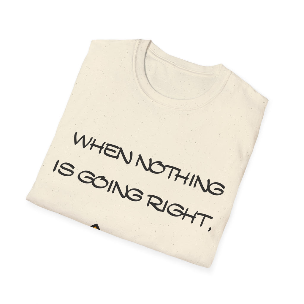 Make a Left Unisex Softstyle T-Shirt