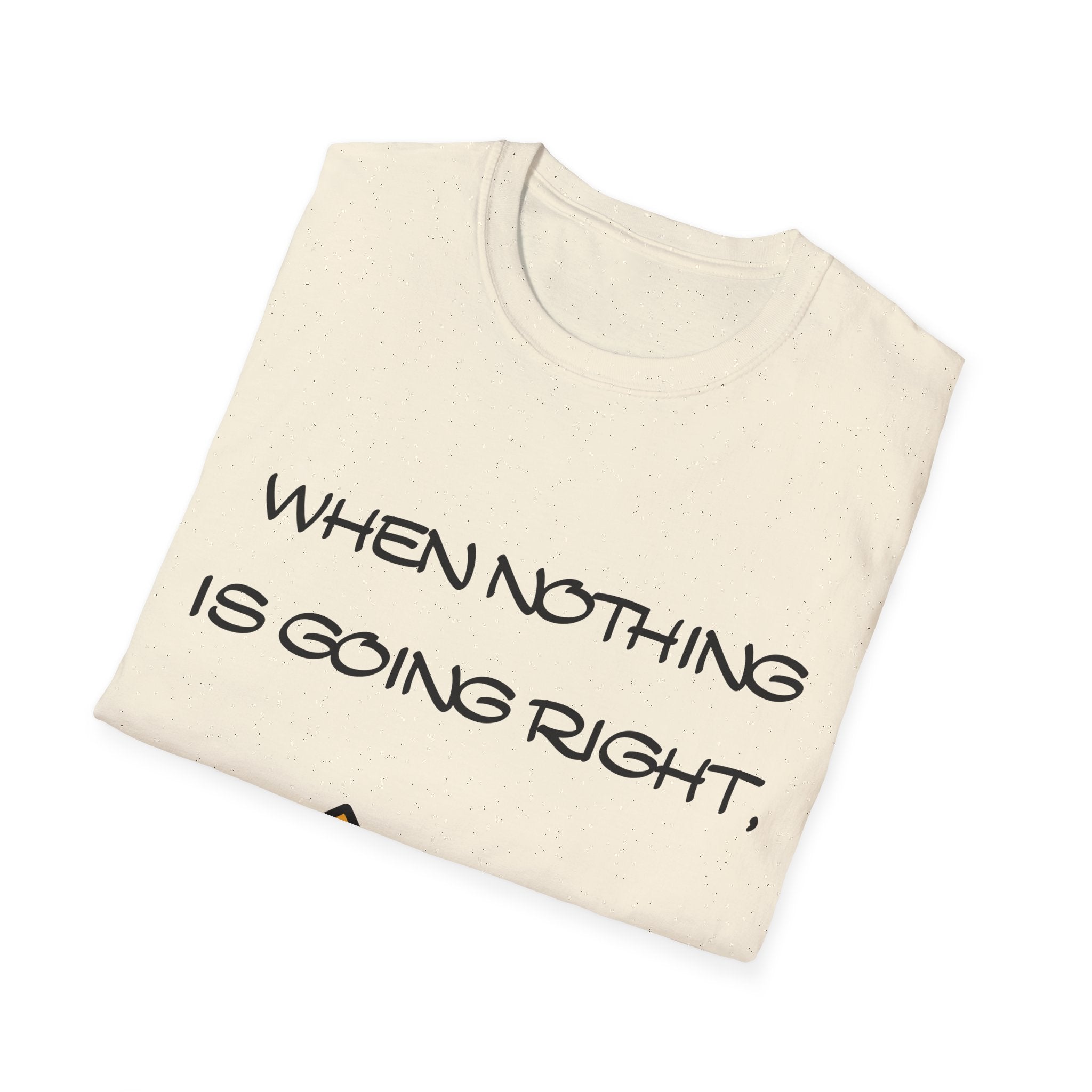 Make a Left Unisex Softstyle T-Shirt