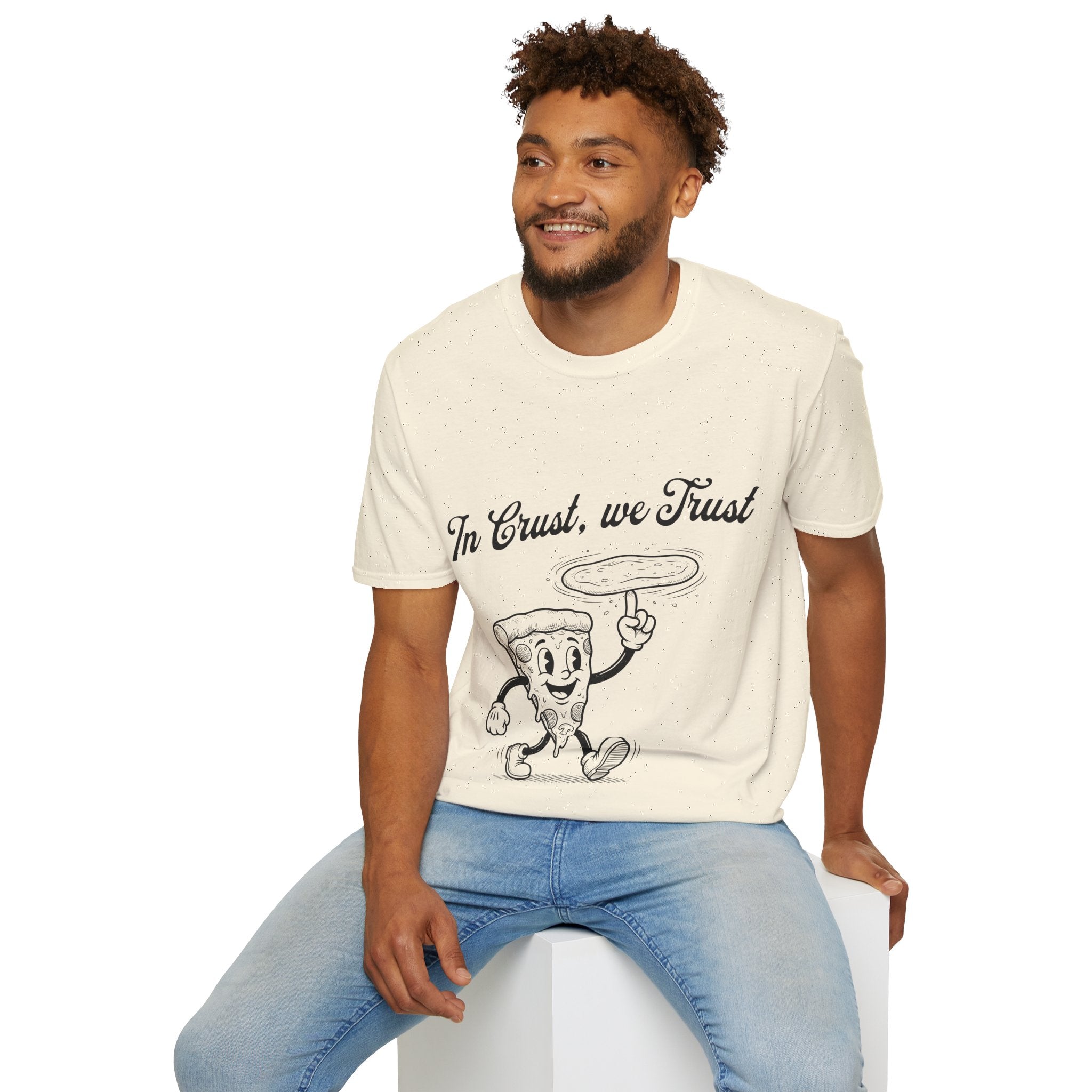 In Crust We Trust Unisex Softstyle T-Shirt
