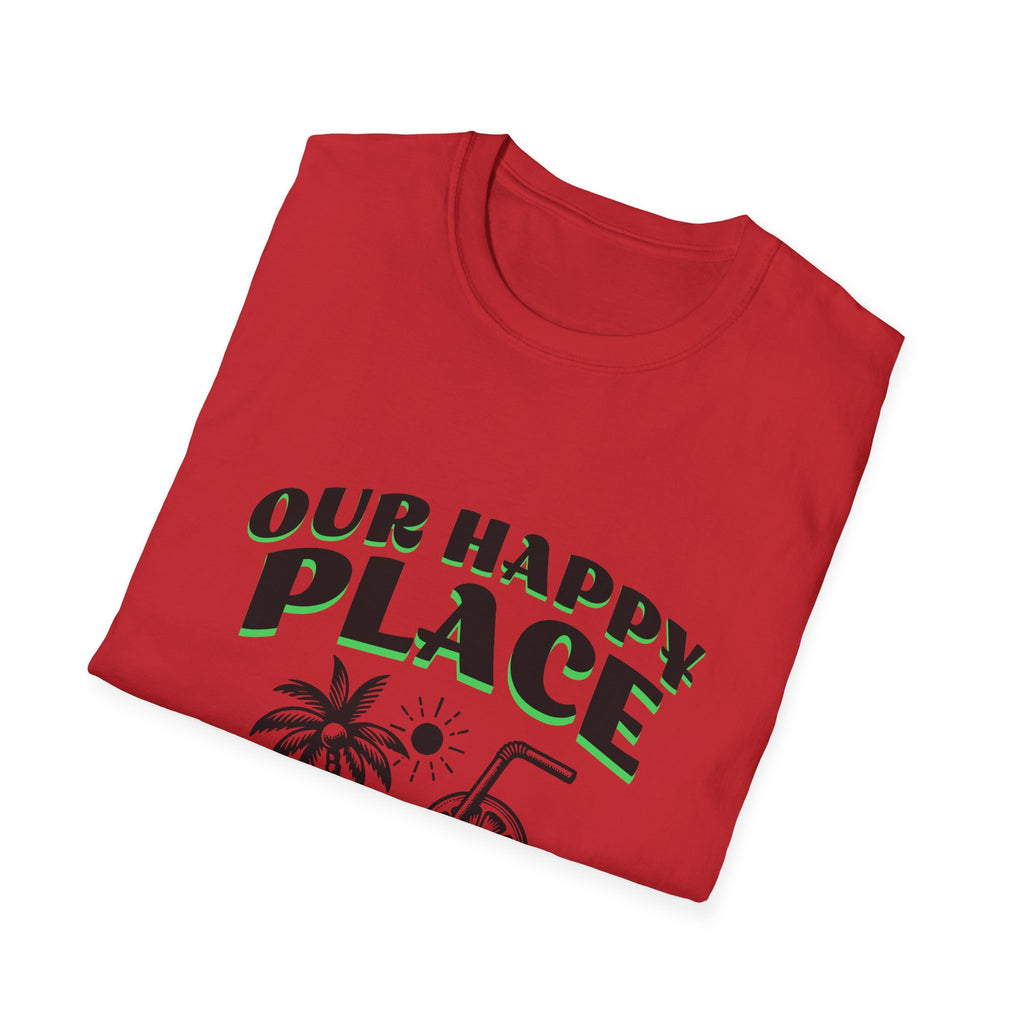 Happy Place Unisex Softstyle T-Shirt