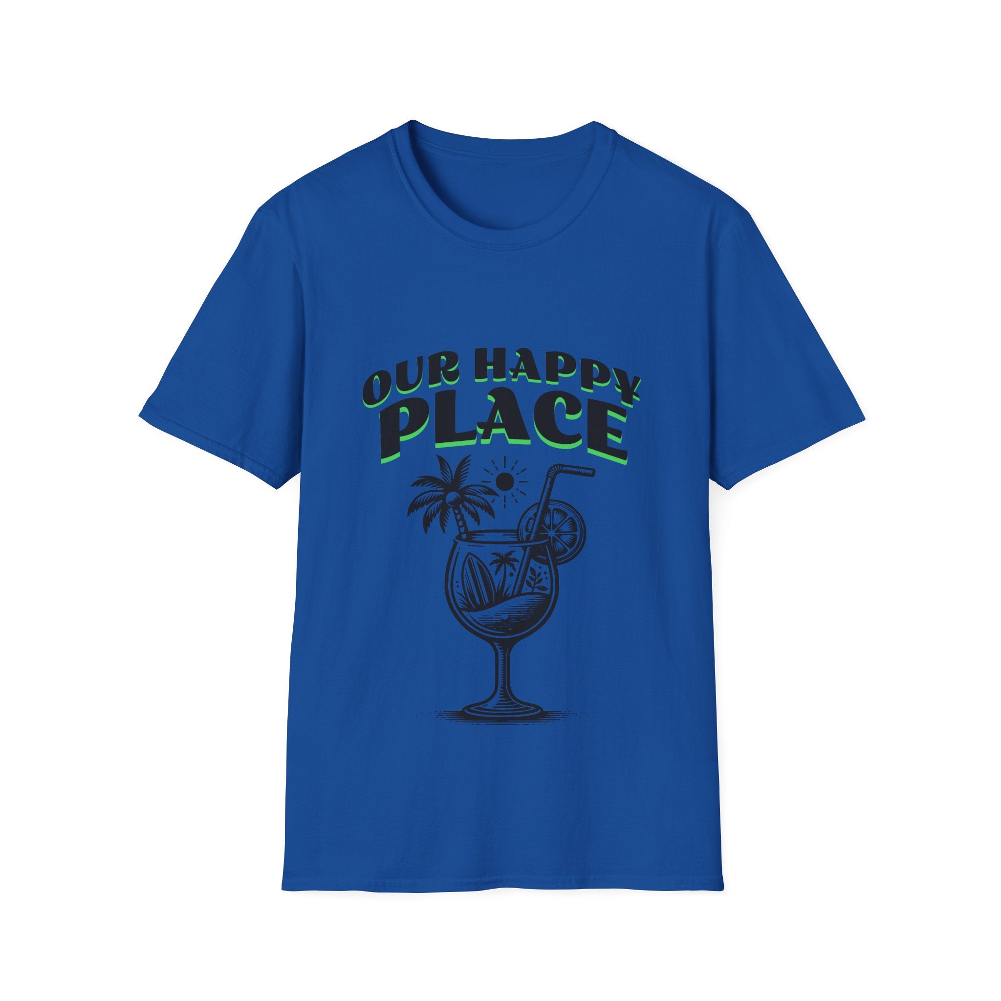 Happy Place Unisex Softstyle T-Shirt