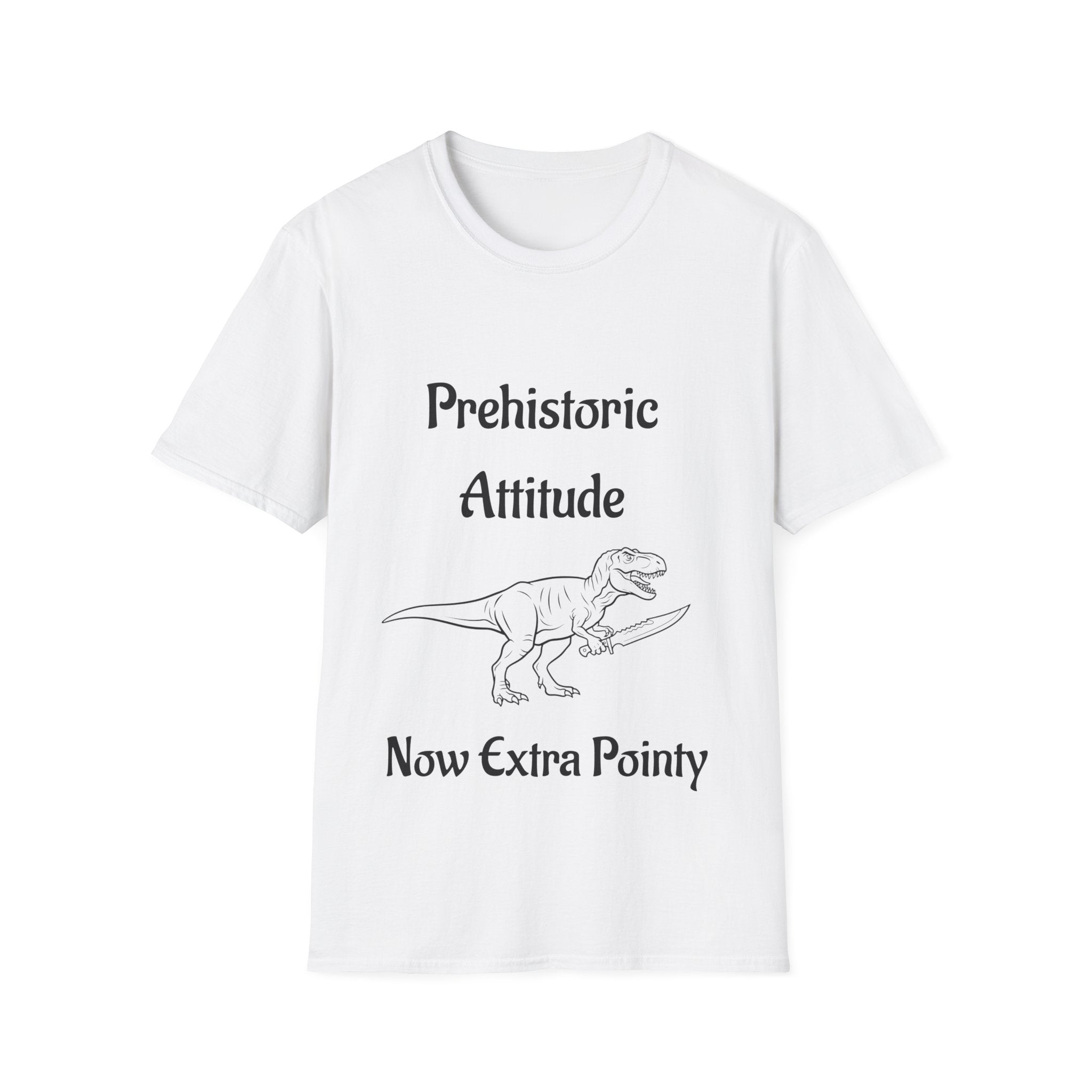 Prehistoric Attitude Unisex Softstyle T-Shirt
