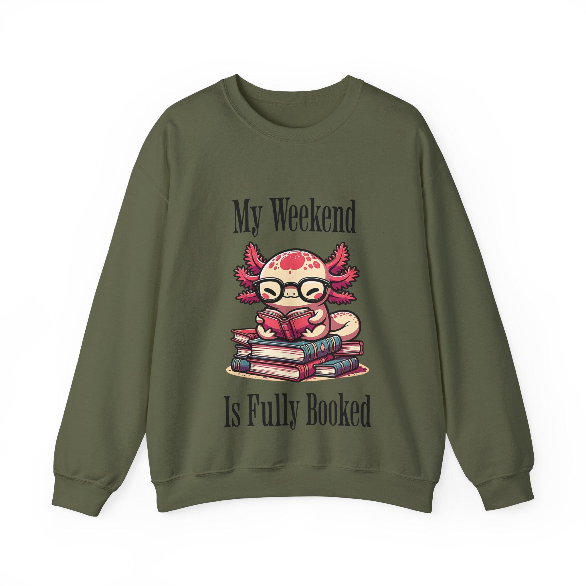 Fully Booked Unisex Heavy Blend™ Crewneck Sweatshirt