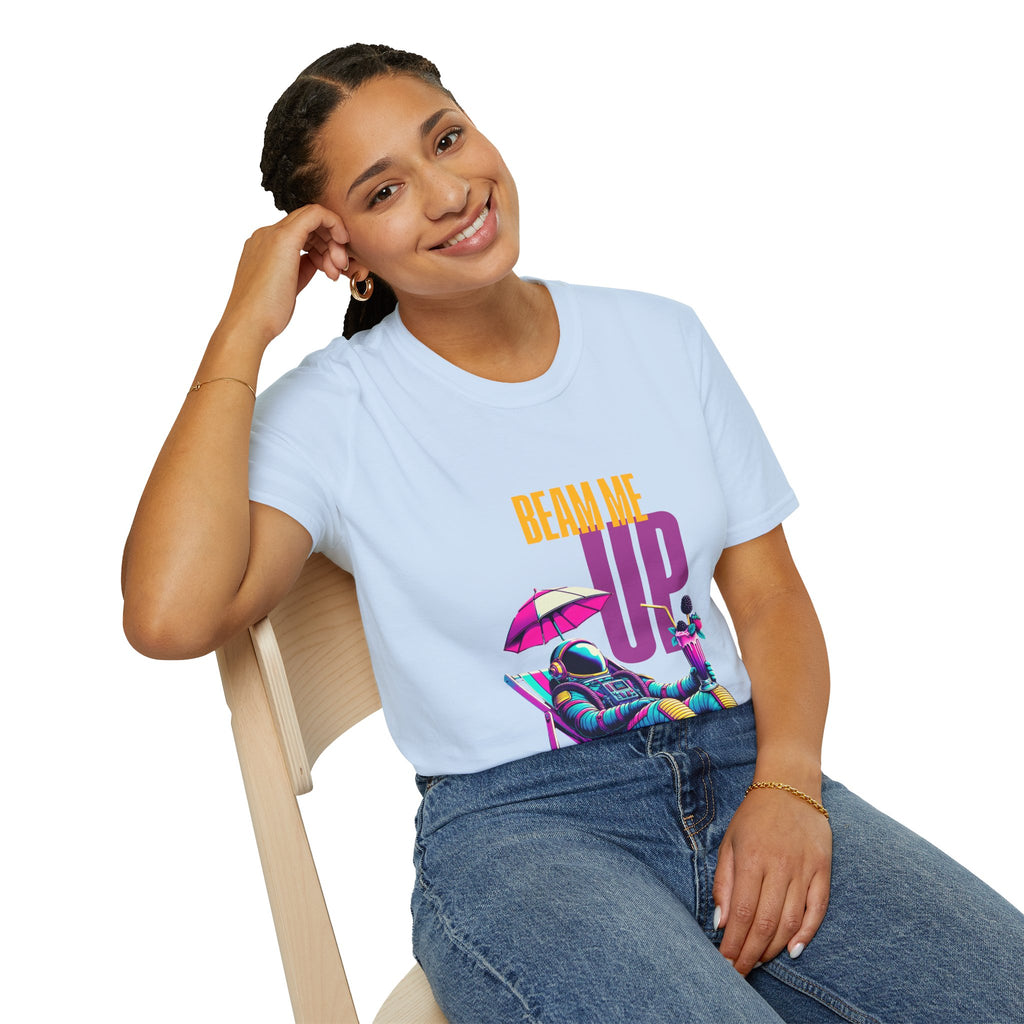 Beam Me Up Unisex Softstyle T-Shirt