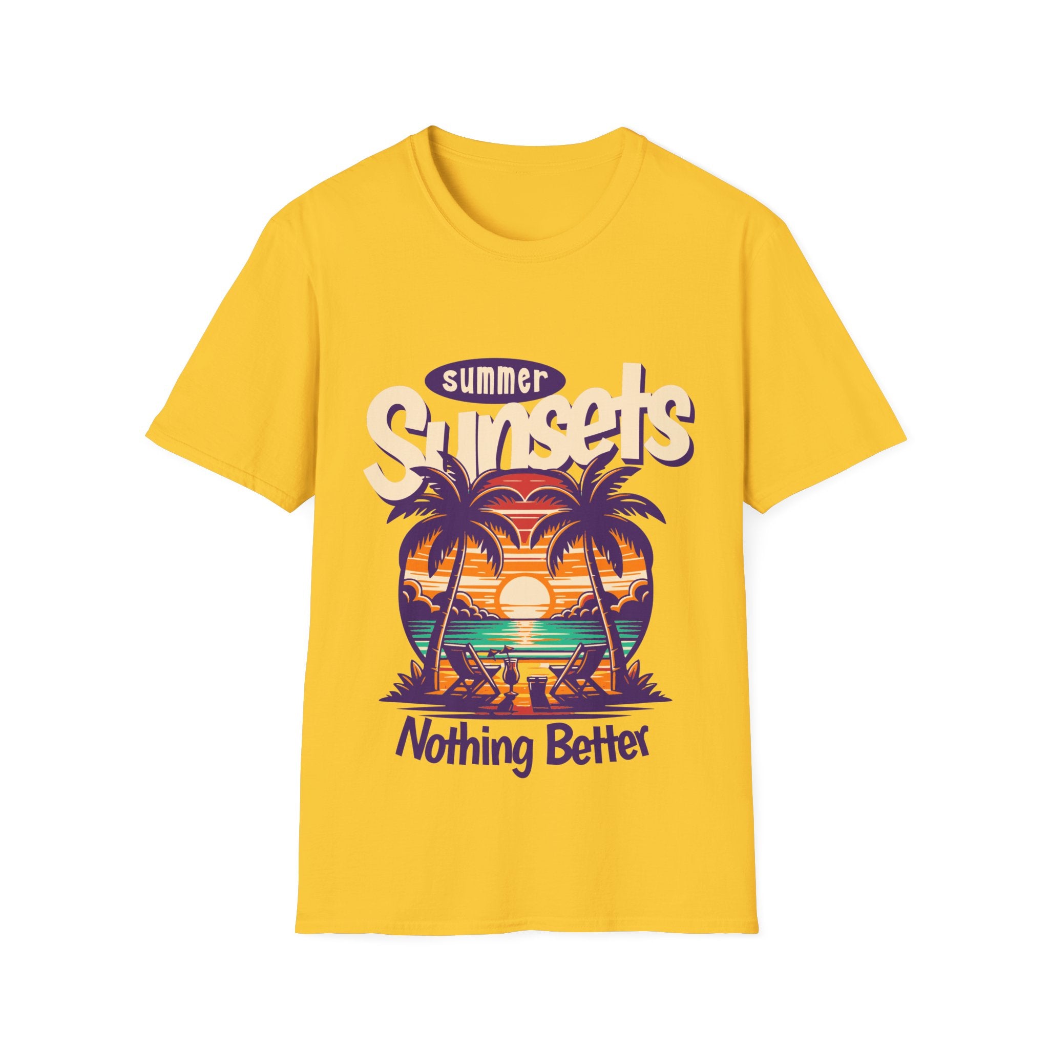 Summer Sunsets Unisex Softstyle T-Shirt