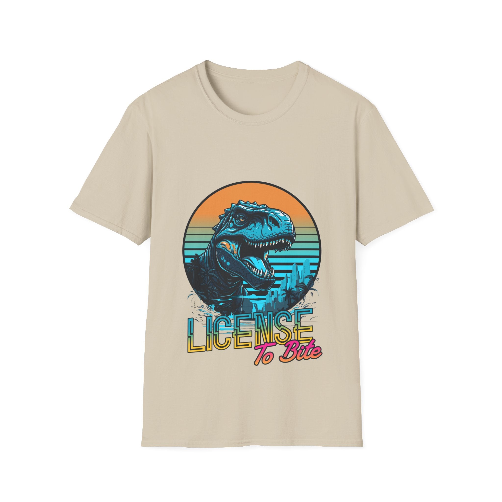 License to Bite Unisex Softstyle T-Shirt