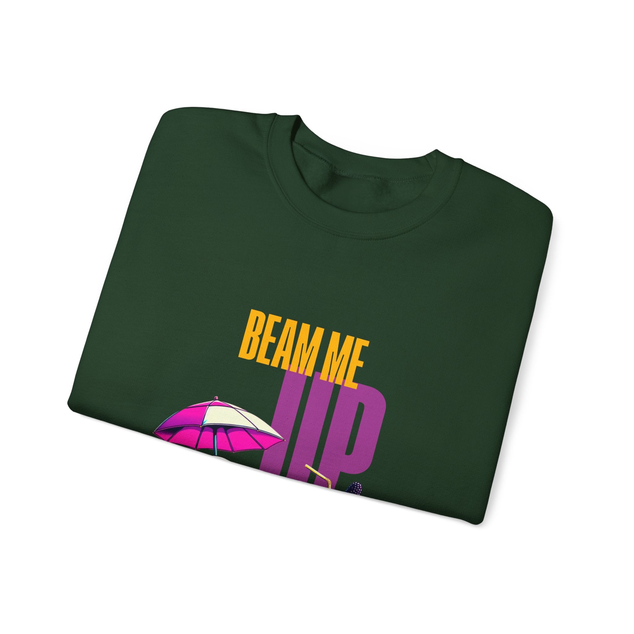 Beam Me Up Unisex Heavy Blend™ Crewneck Sweatshirt