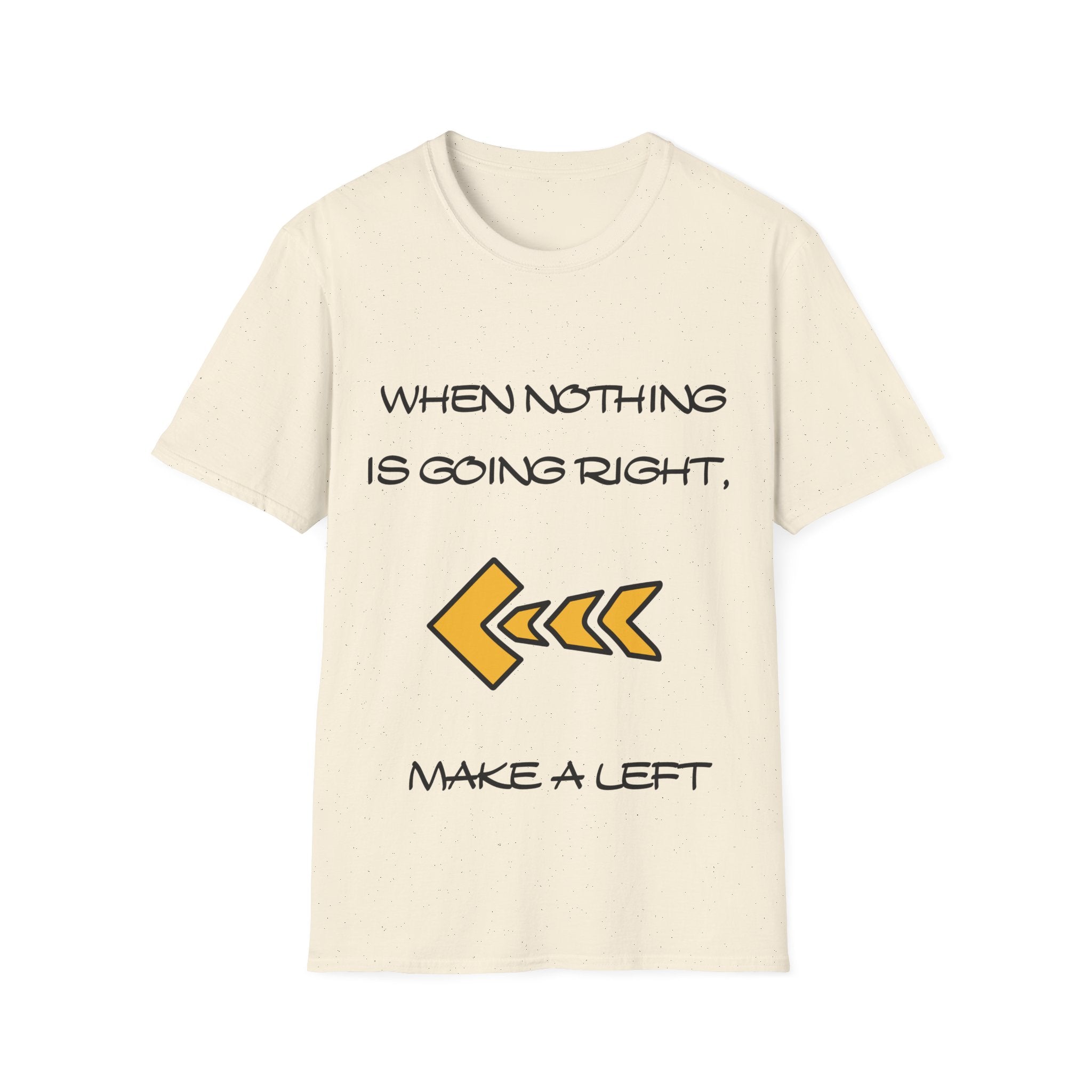 Make a Left Unisex Softstyle T-Shirt