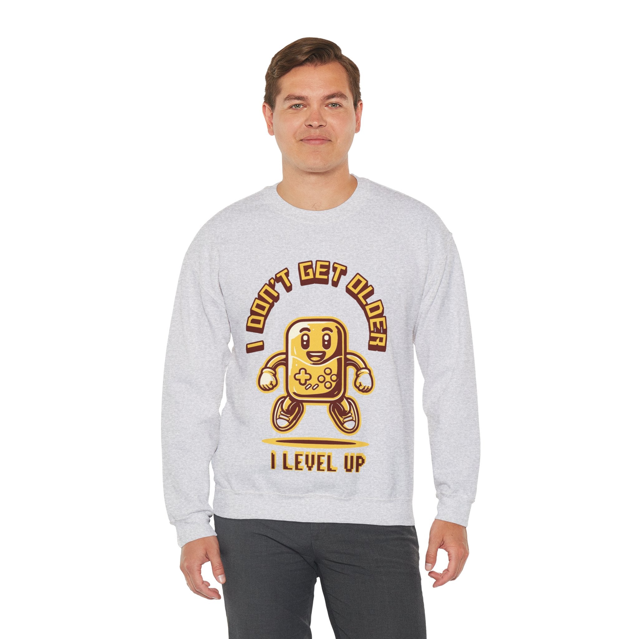 I Level Up Unisex Heavy Blend™ Crewneck Sweatshirt