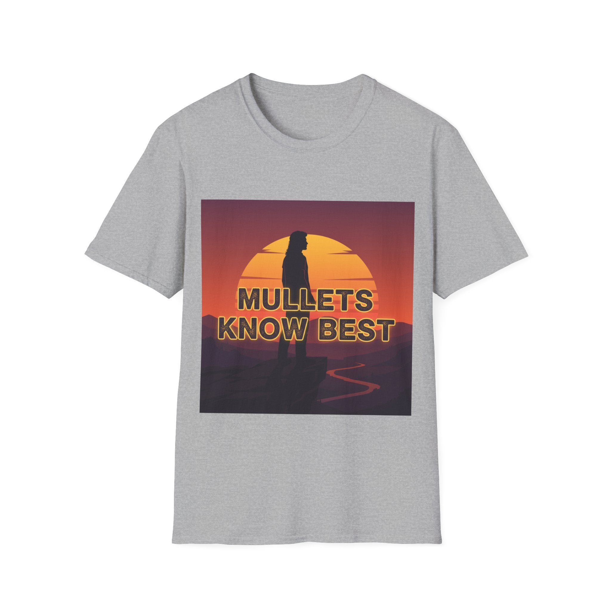 Mullets Unisex Softstyle T-Shirt