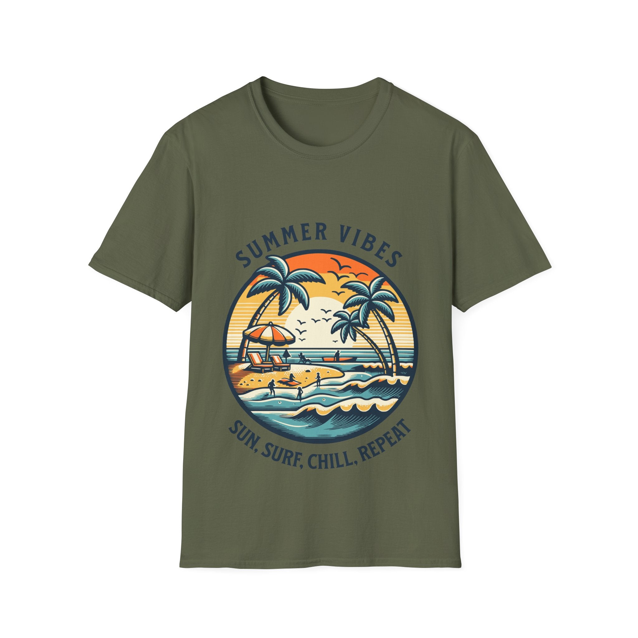 Summer Vibes Unisex Softstyle T-Shirt