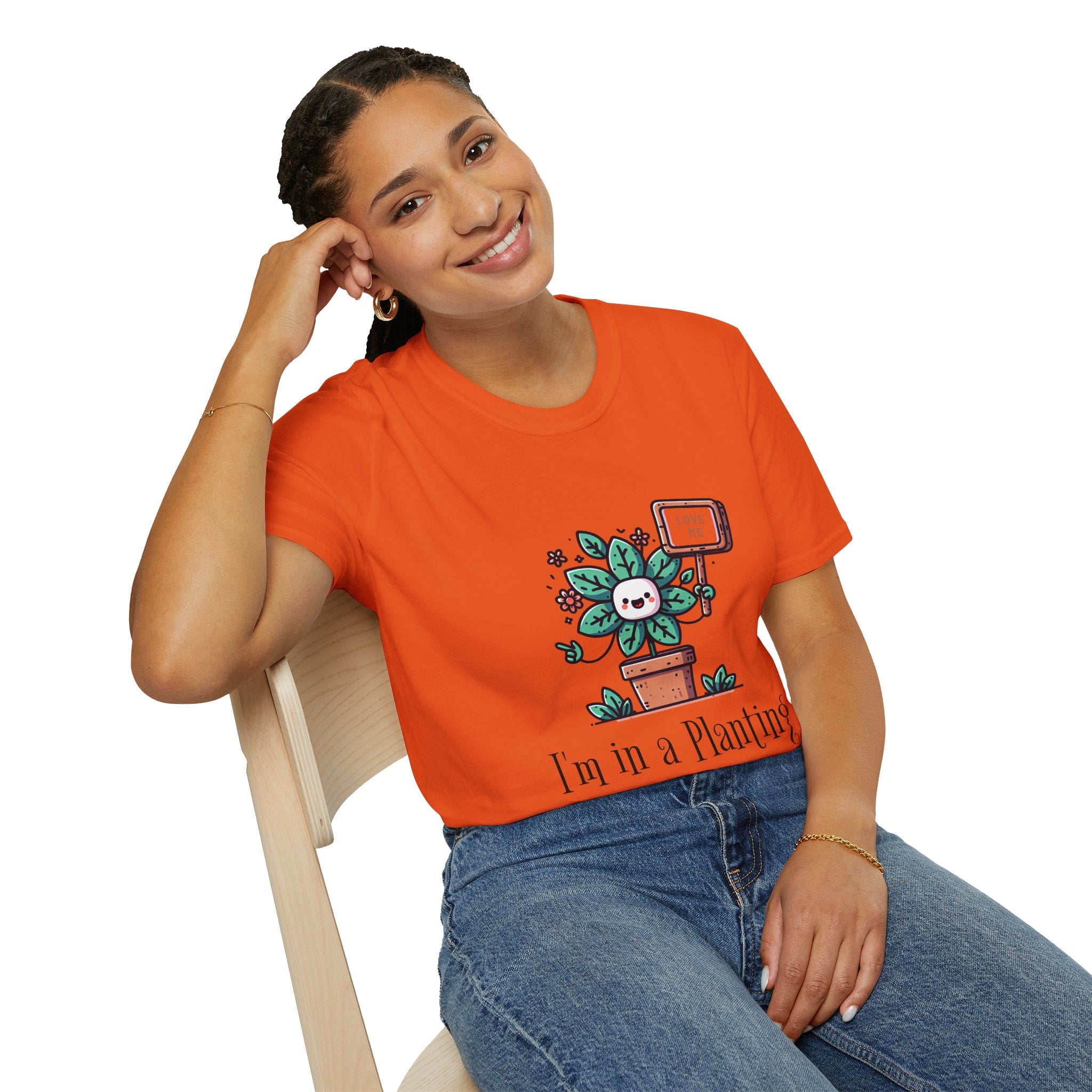Planting Mood Unisex Softstyle T-Shirt