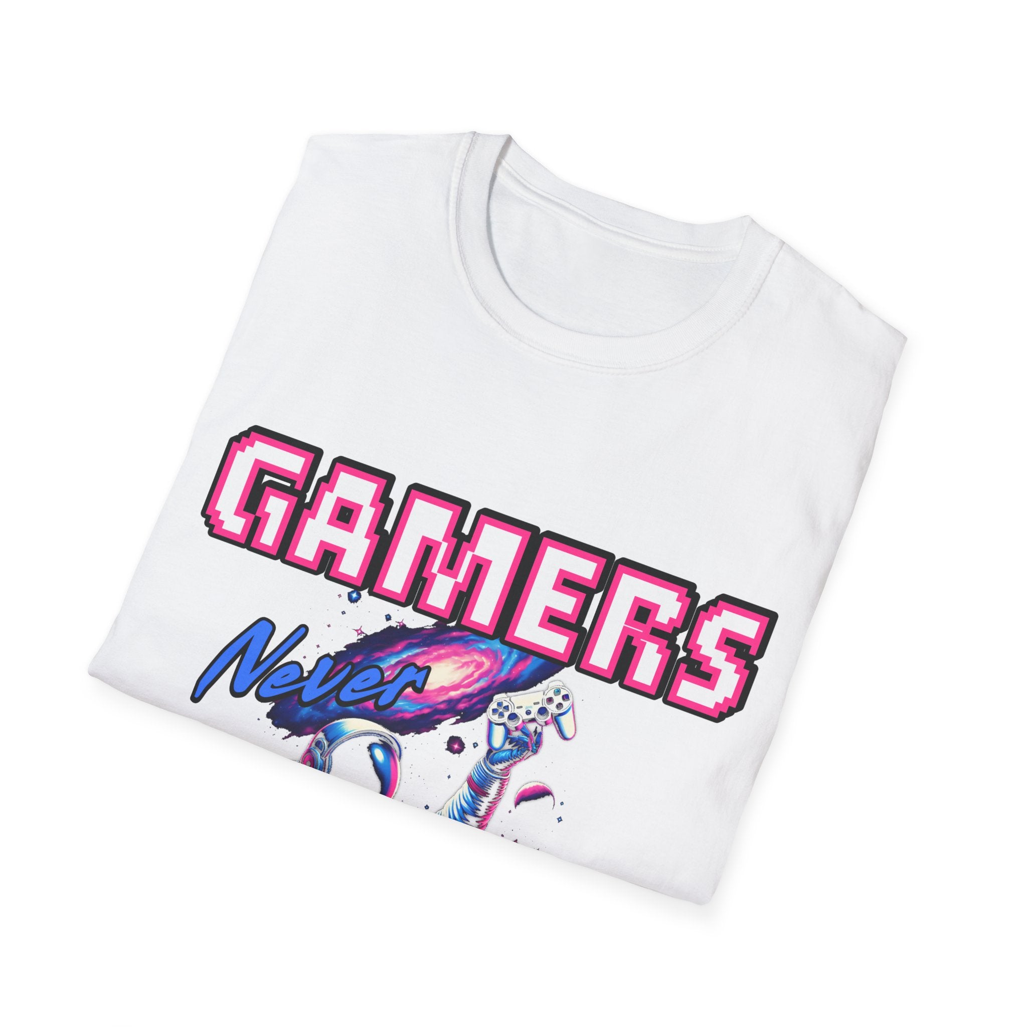 Gamers Never Sleep Unisex Softstyle T-Shirt