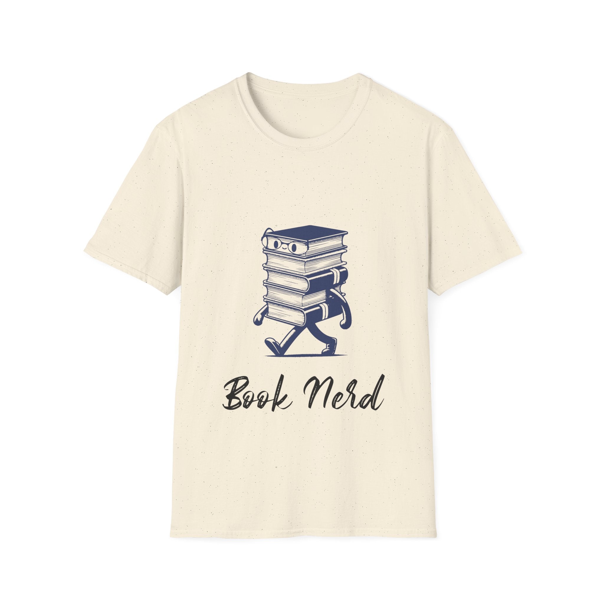 Book Nerd Unisex Softstyle T-Shirt
