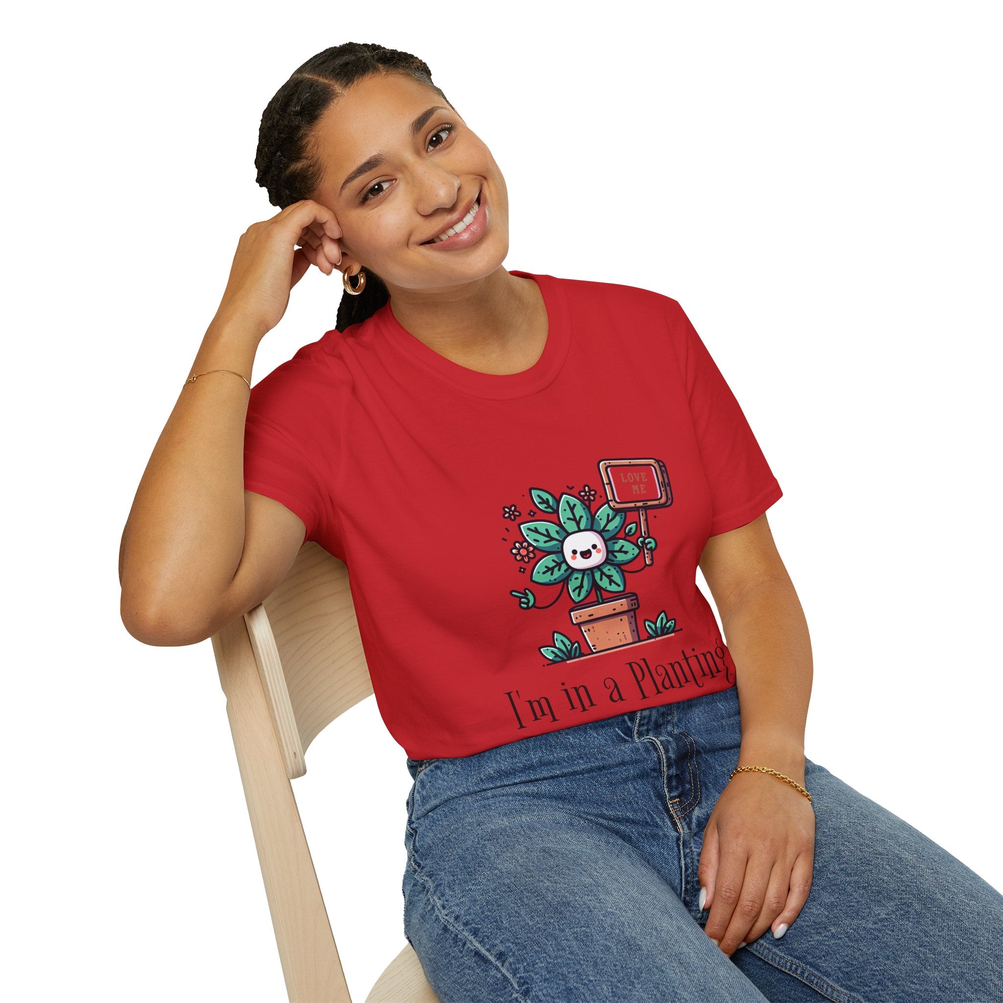 Planting Mood Unisex Softstyle T-Shirt