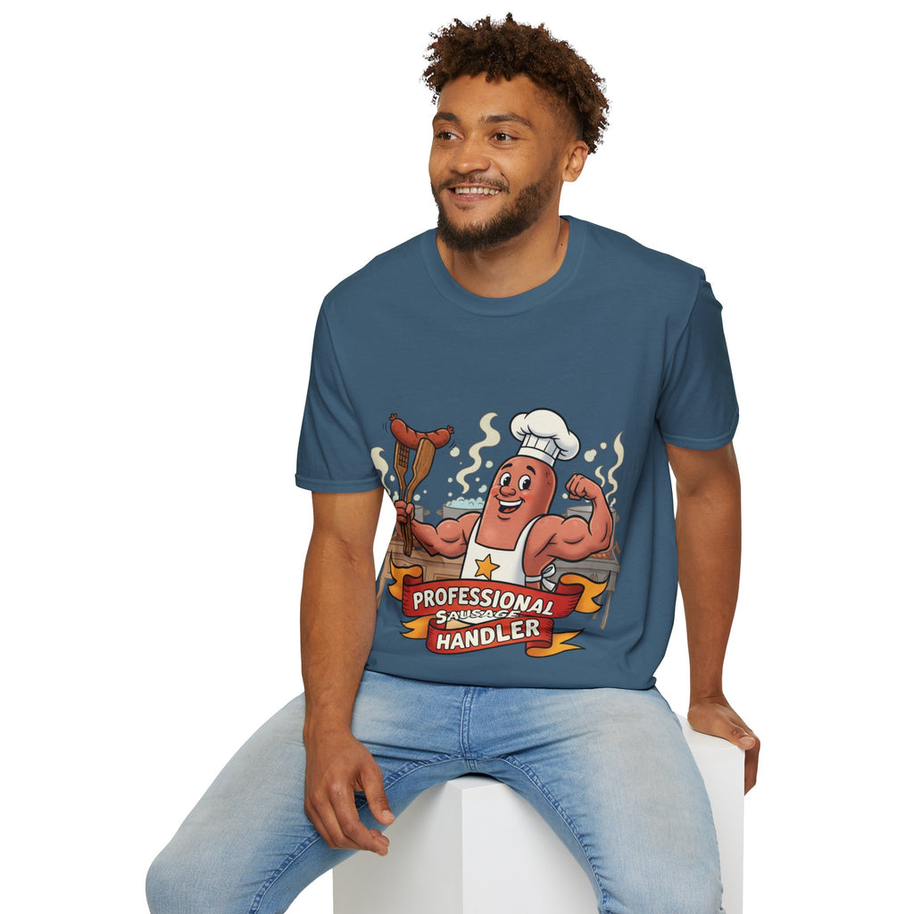 Sausage Handler Unisex Softstyle T-Shirt