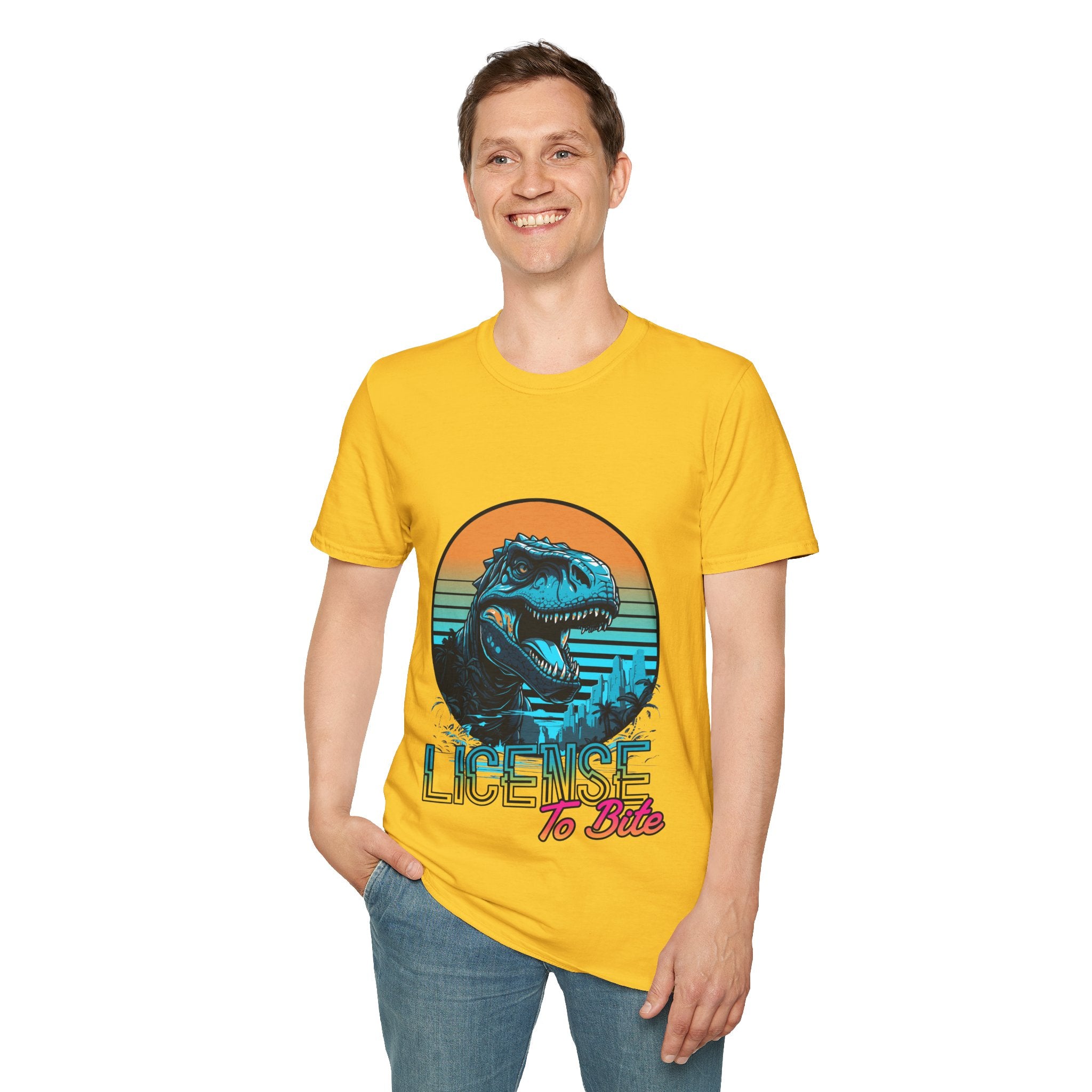 License to Bite Unisex Softstyle T-Shirt